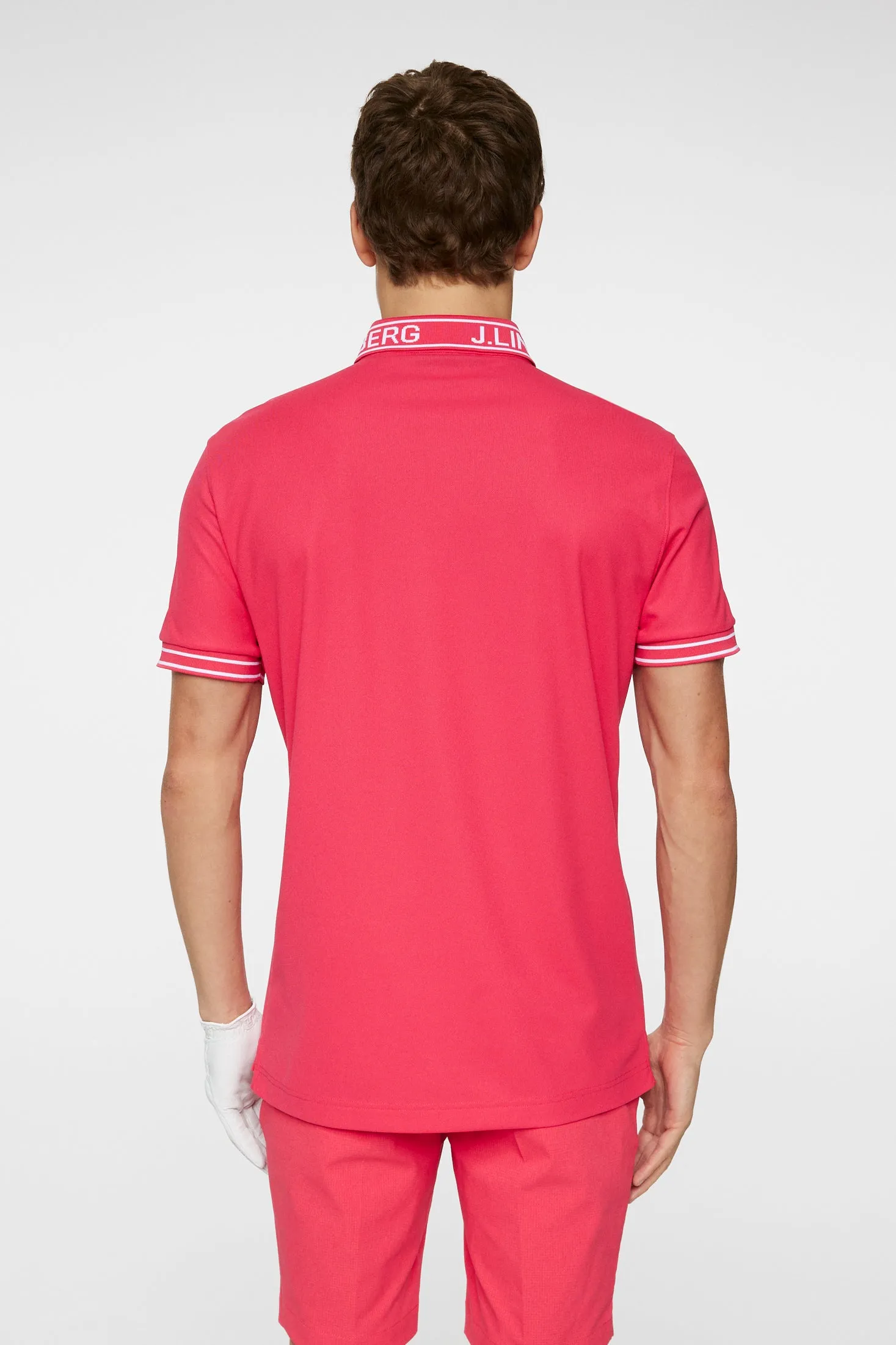 Austin Polo / Azalea sold by J. Lindeberg product image thumbnail 3