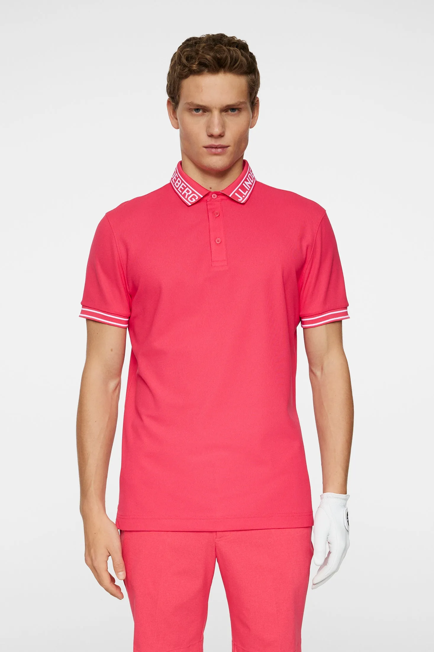 Austin Polo / Azalea sold by J. Lindeberg product image thumbnail 2