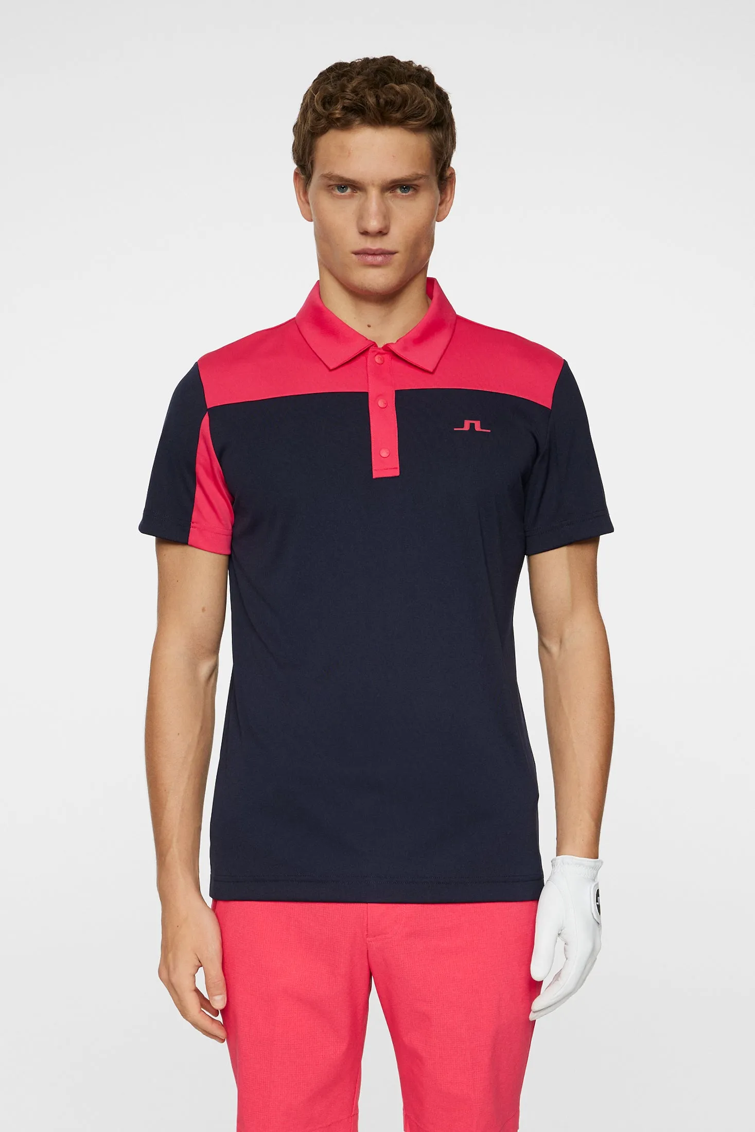 Anders Slim Fit Polo / Azalea sold by J. Lindeberg product image thumbnail 2