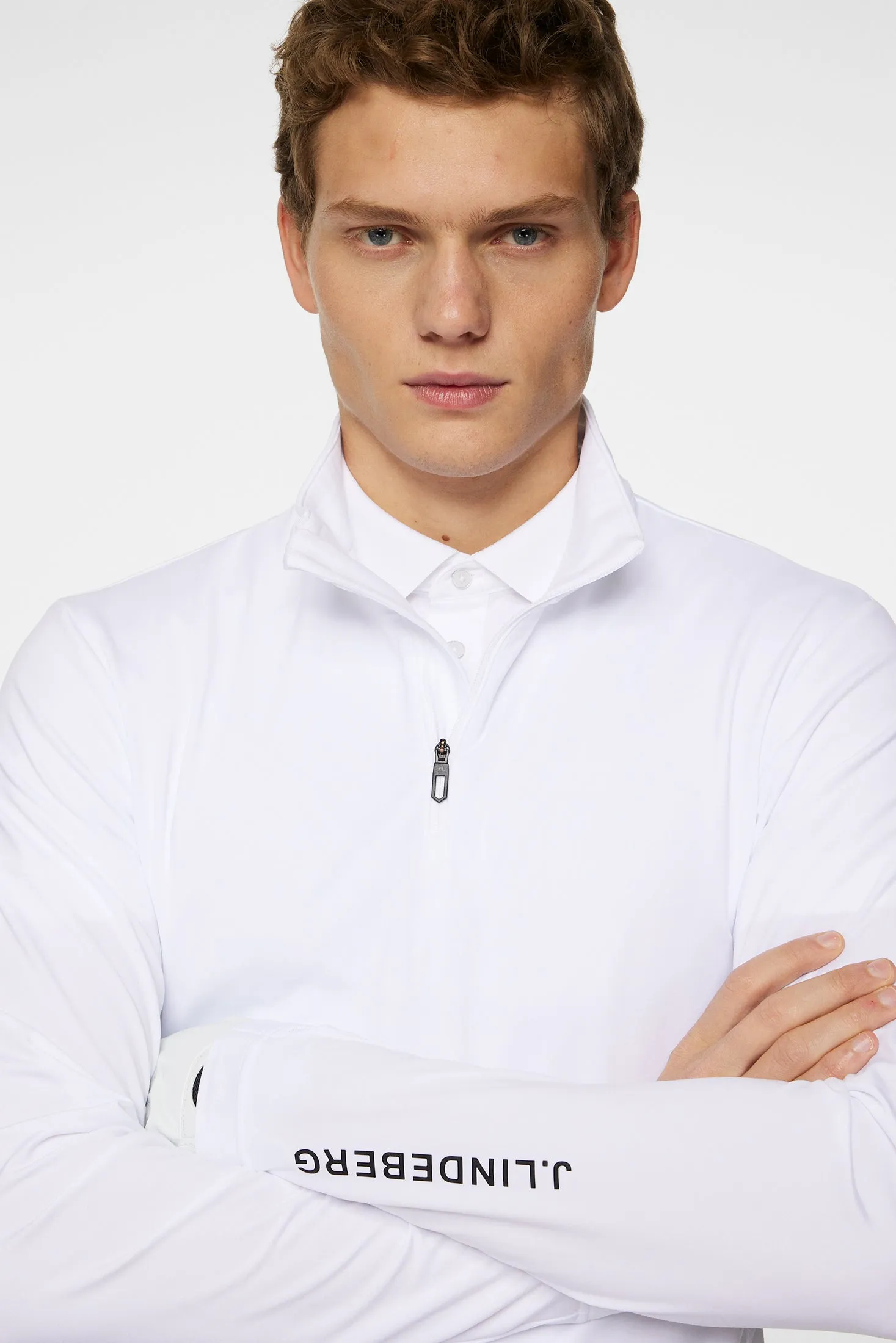 Tour Tech Mid Layer / White sold by J. Lindeberg product image thumbnail 5