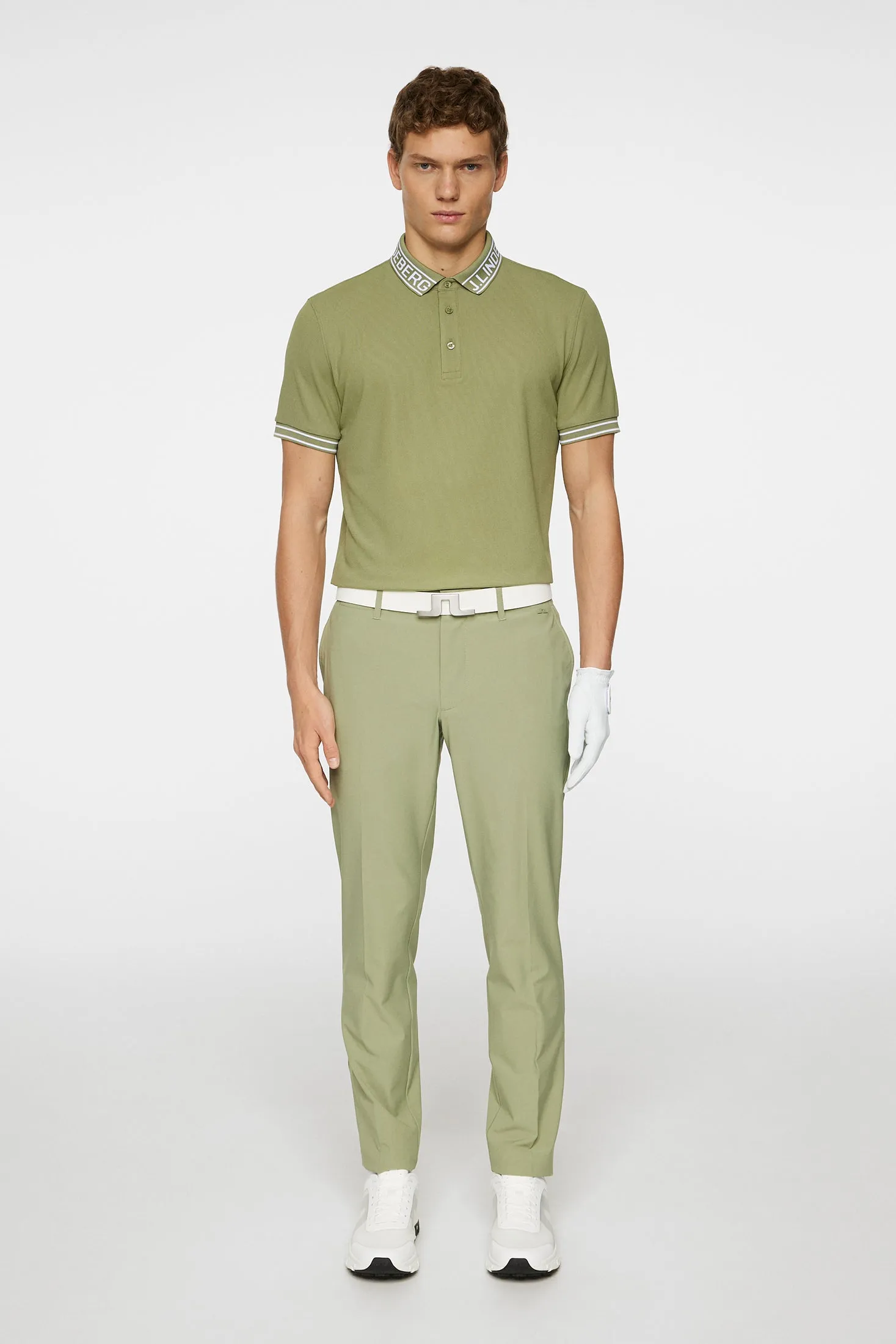 Austin Polo / Oil Green sold by J. Lindeberg product image thumbnail 4