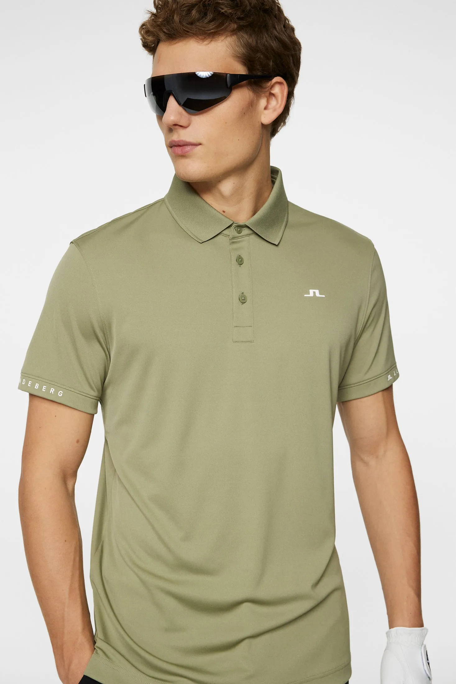 Guy Polo / Oil Green sold by J. Lindeberg product image thumbnail 5