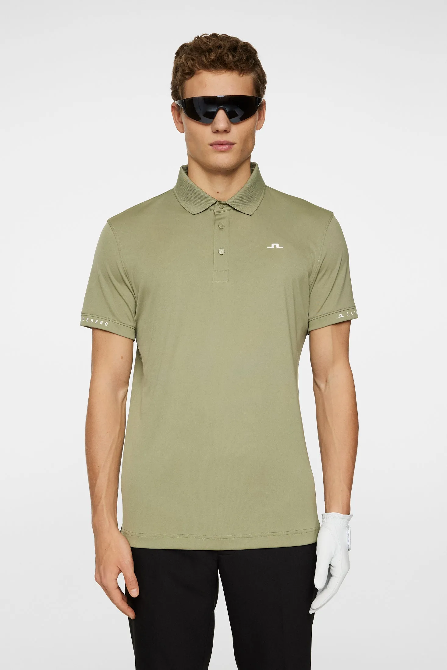 Guy Polo / Oil Green sold by J. Lindeberg product image thumbnail 2