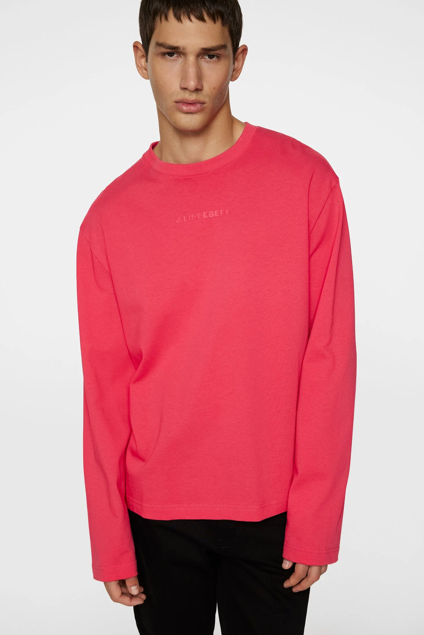 Hale Logo Longsleeve T-shirt / Azalea sold by J. Lindeberg product image thumbnail 5