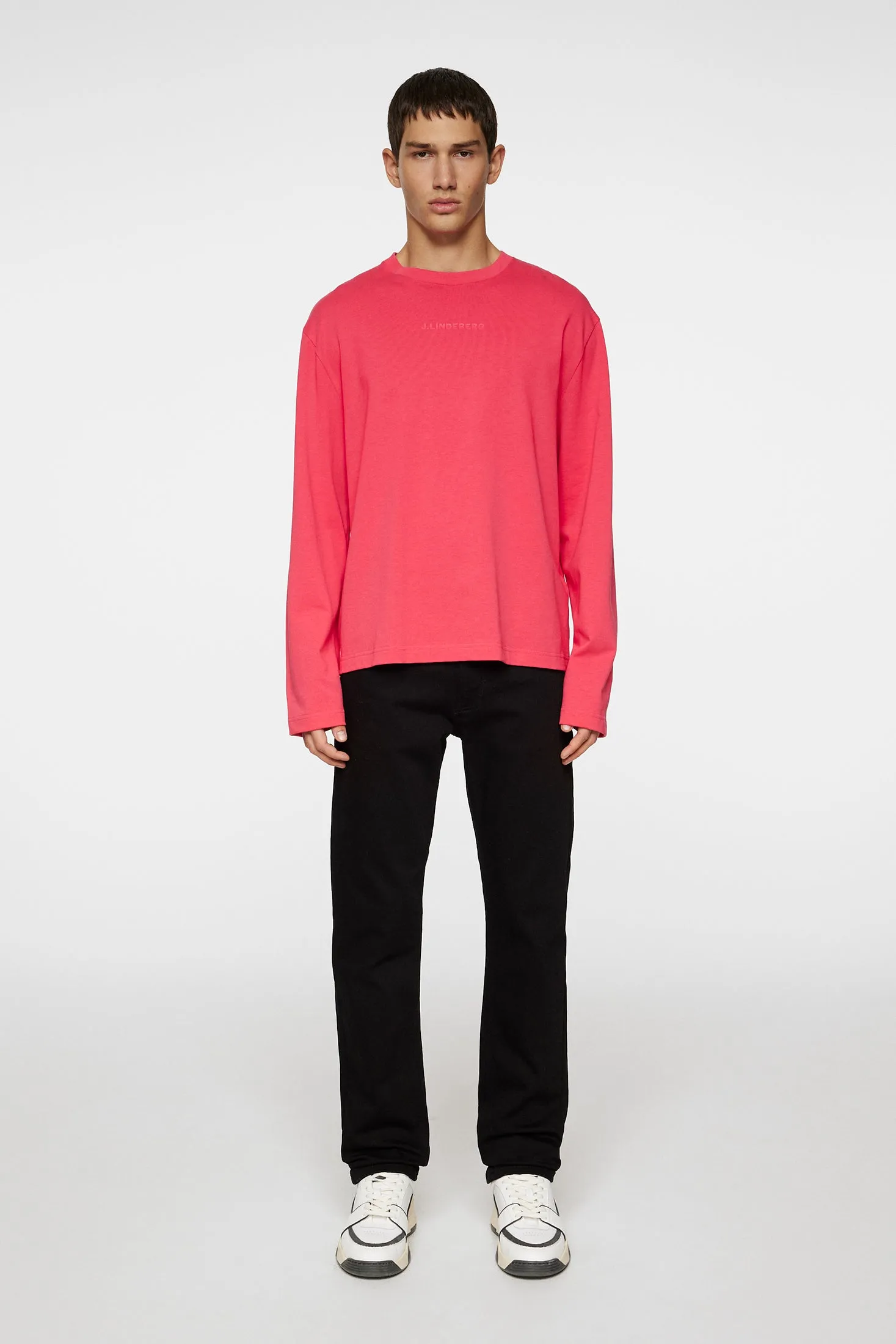 Hale Logo Longsleeve T-shirt / Azalea sold by J. Lindeberg product image thumbnail 4