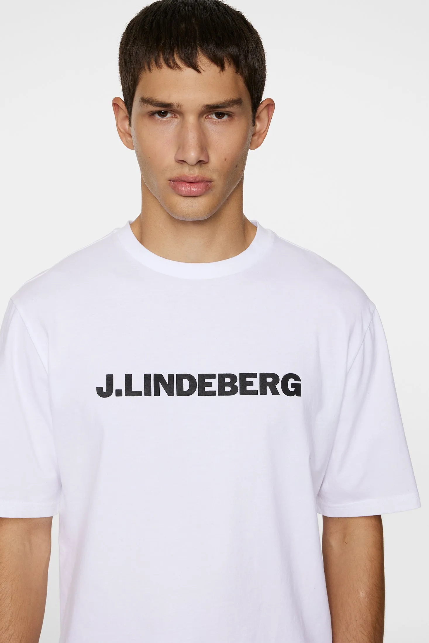 Parcy Logo Tee / White sold by J. Lindeberg product image thumbnail 5