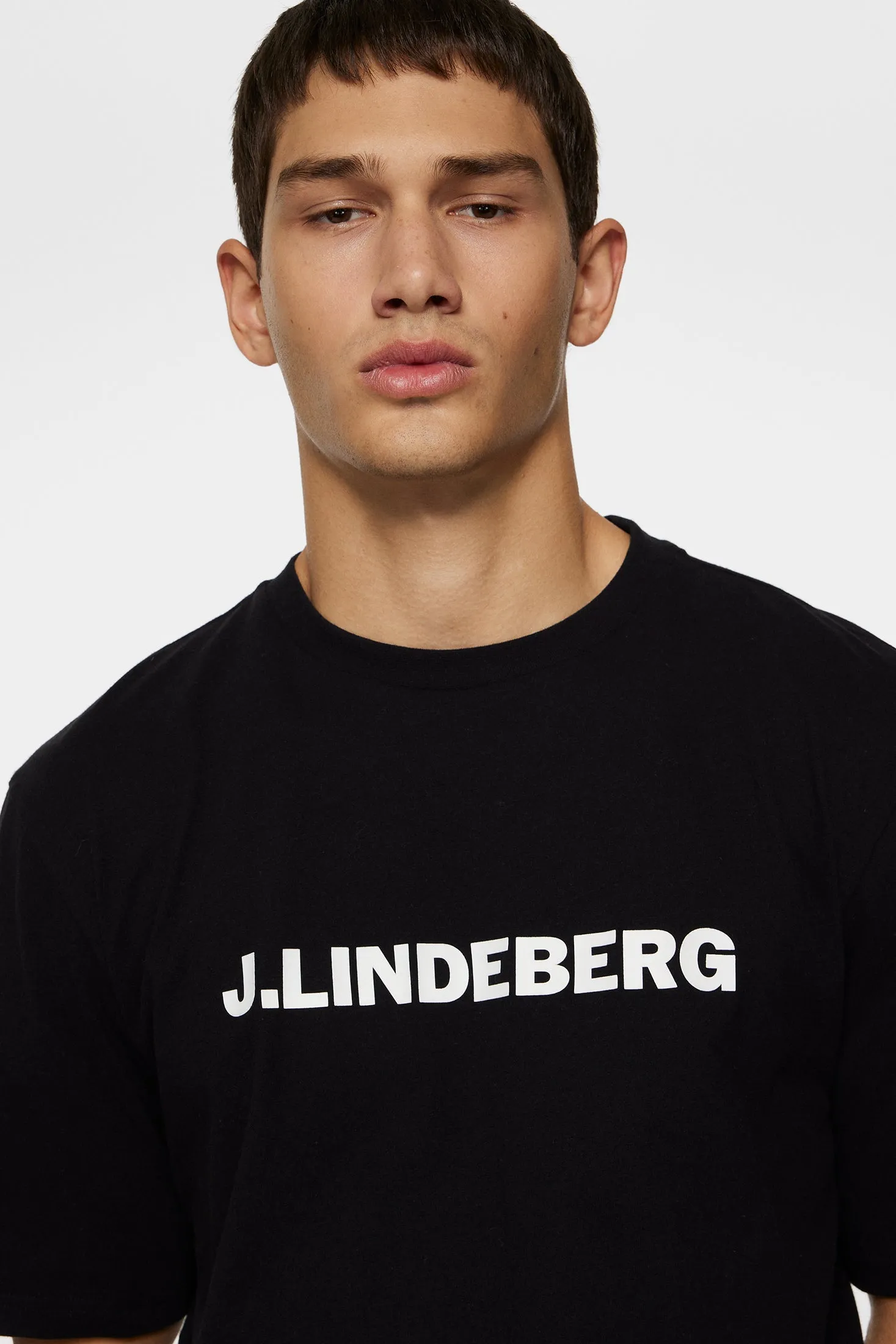 Parcy Logo Tee / Black sold by J. Lindeberg product image thumbnail 5