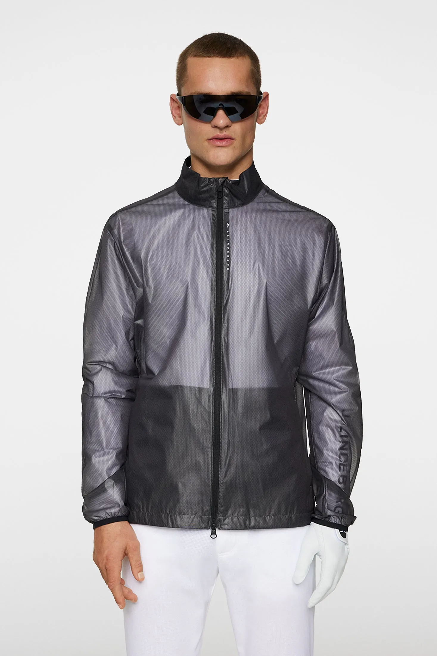 Tyler Wind Jacket / Black sold by J. Lindeberg product image thumbnail 3