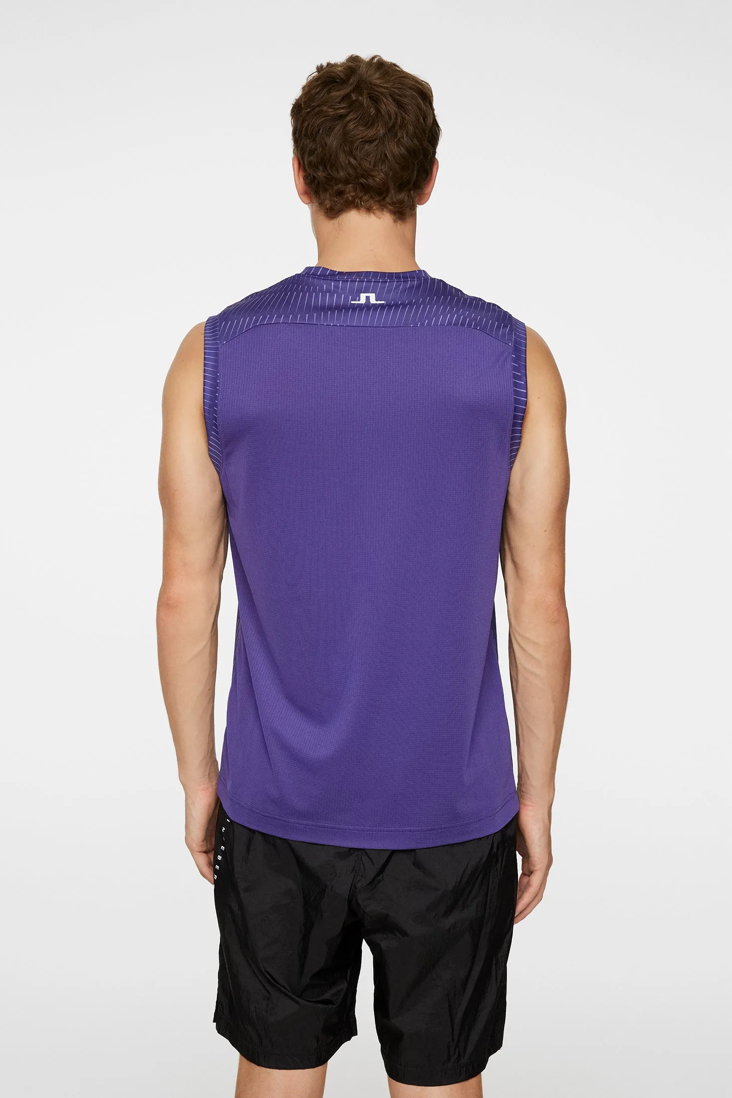 Jack Sleeveless Tee / Resonance Deep Wisteria L sold by J. Lindeberg product image thumbnail 4