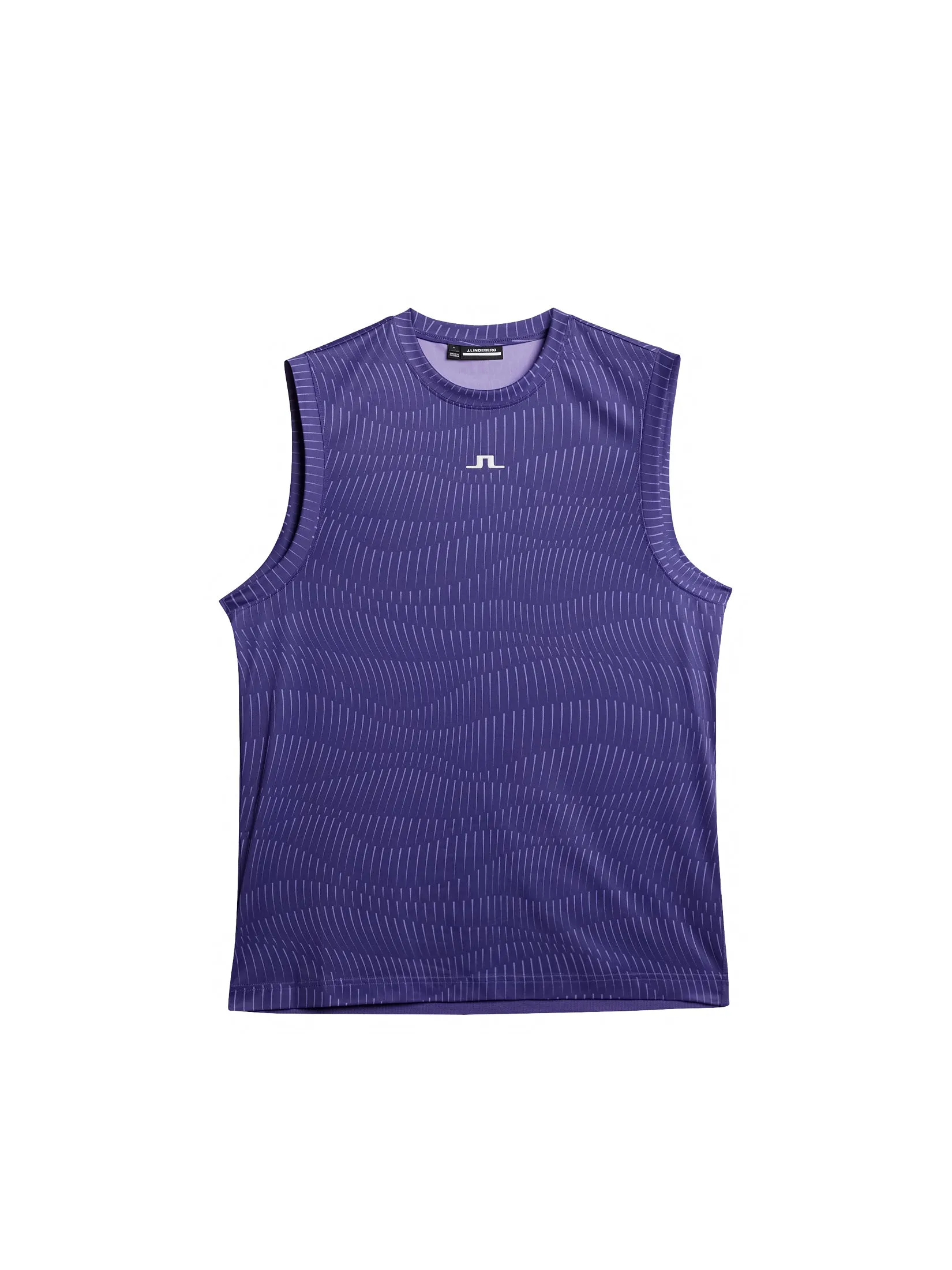 Jack Sleeveless Tee / Resonance Deep Wisteria L sold by J. Lindeberg