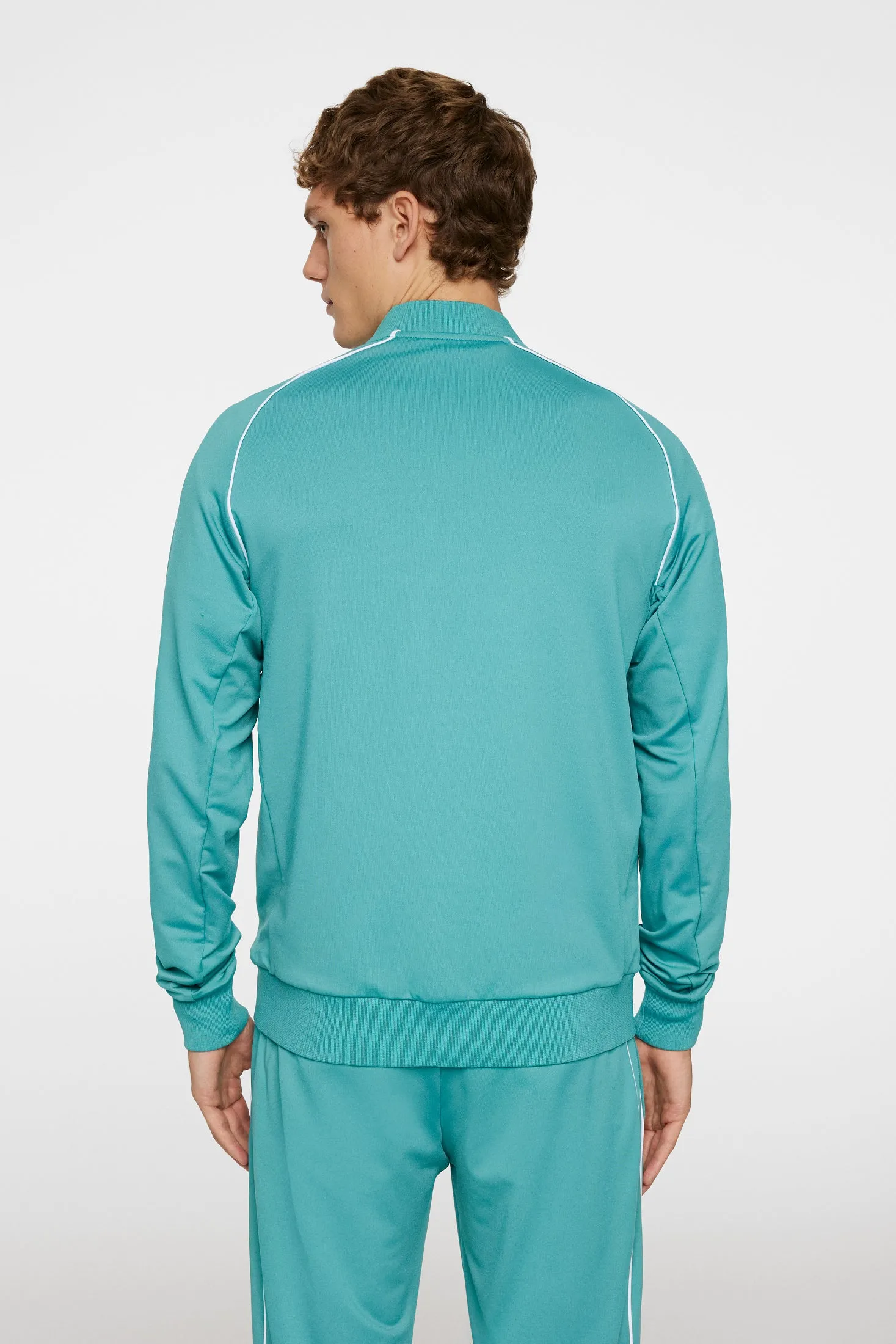 Traven Track Jacket / Teal sold by J. Lindeberg product image thumbnail 4