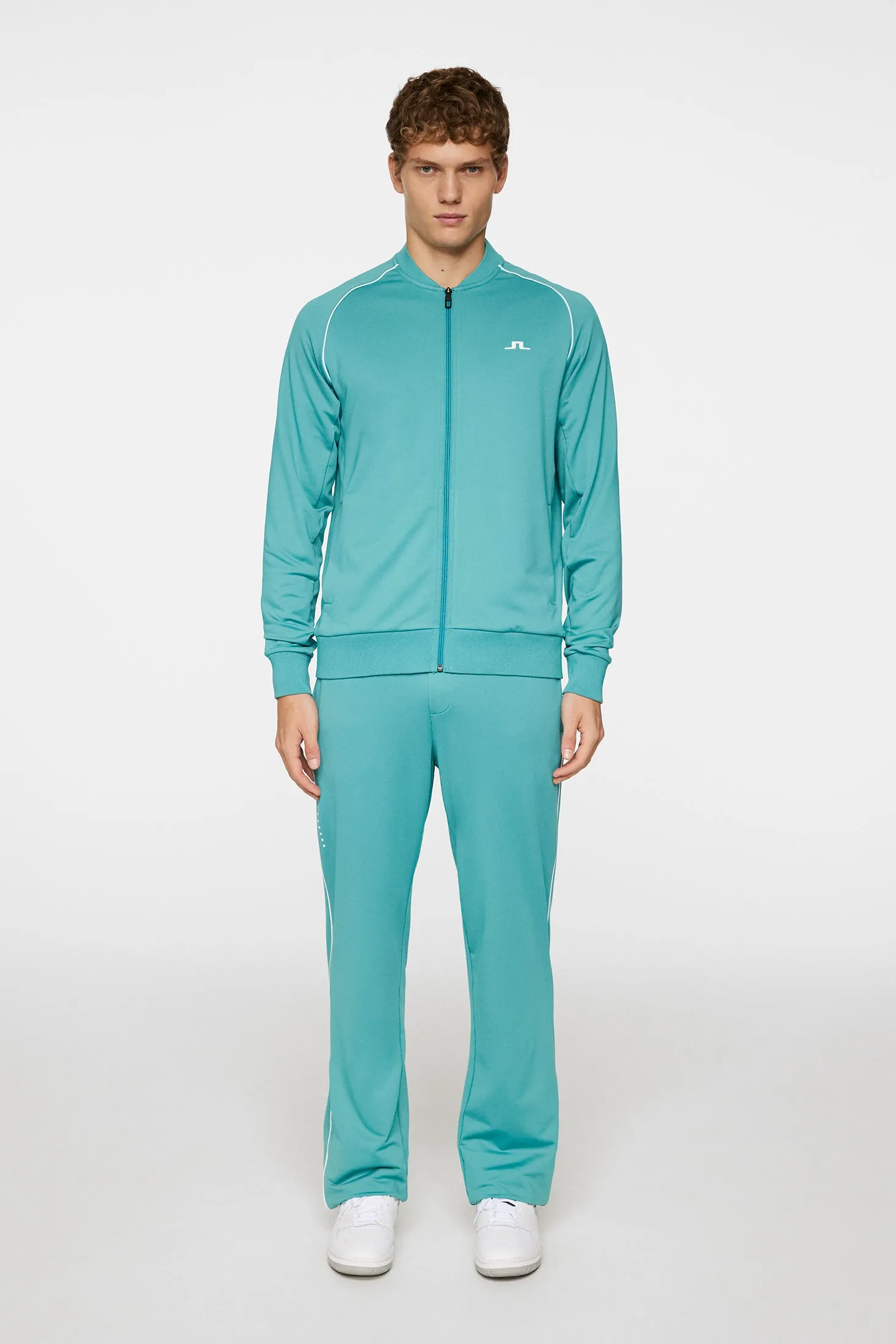 Traven Track Jacket / Teal sold by J. Lindeberg product image thumbnail 5