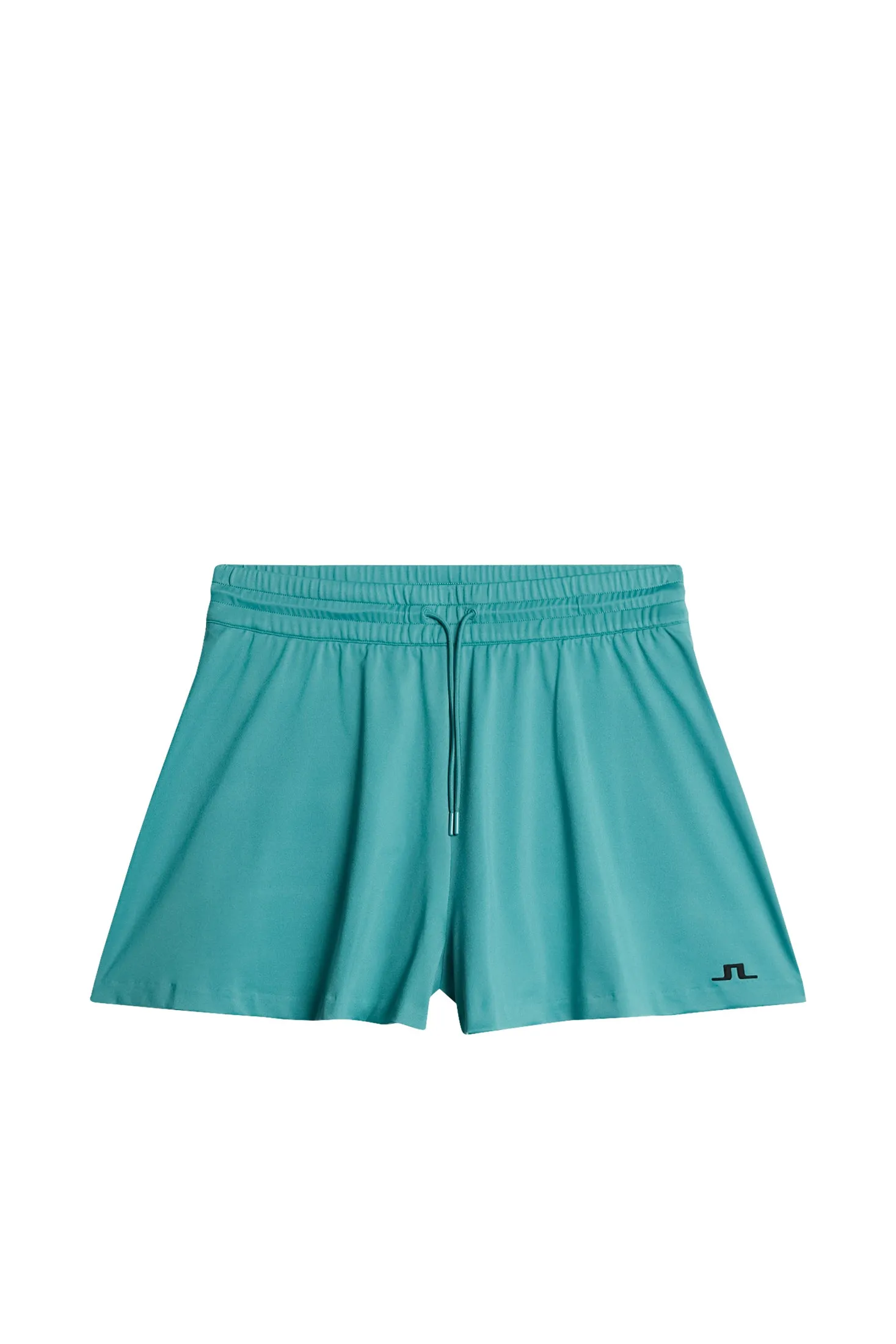 Billie Wide Jersey Shorts / Teal sold by J. Lindeberg