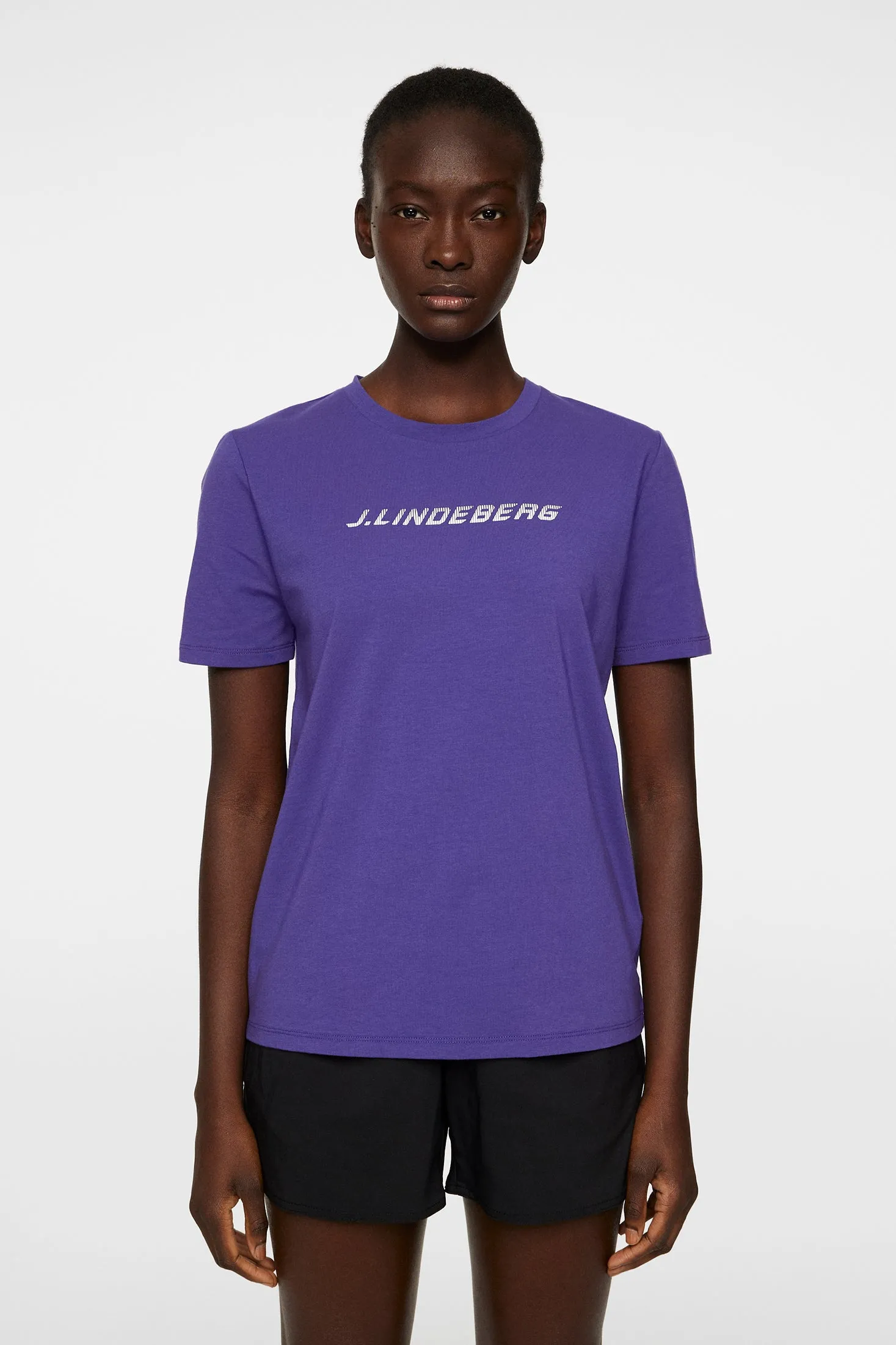 Maureen T-shirt / Deep Wisteria sold by J. Lindeberg product image thumbnail 2