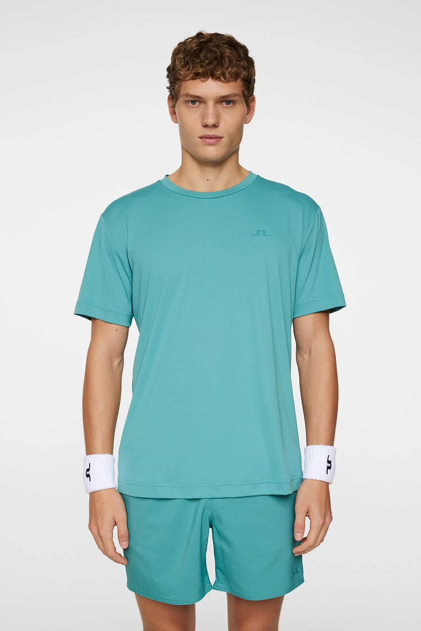 Ade T-shirt / Teal sold by J. Lindeberg product image thumbnail 2