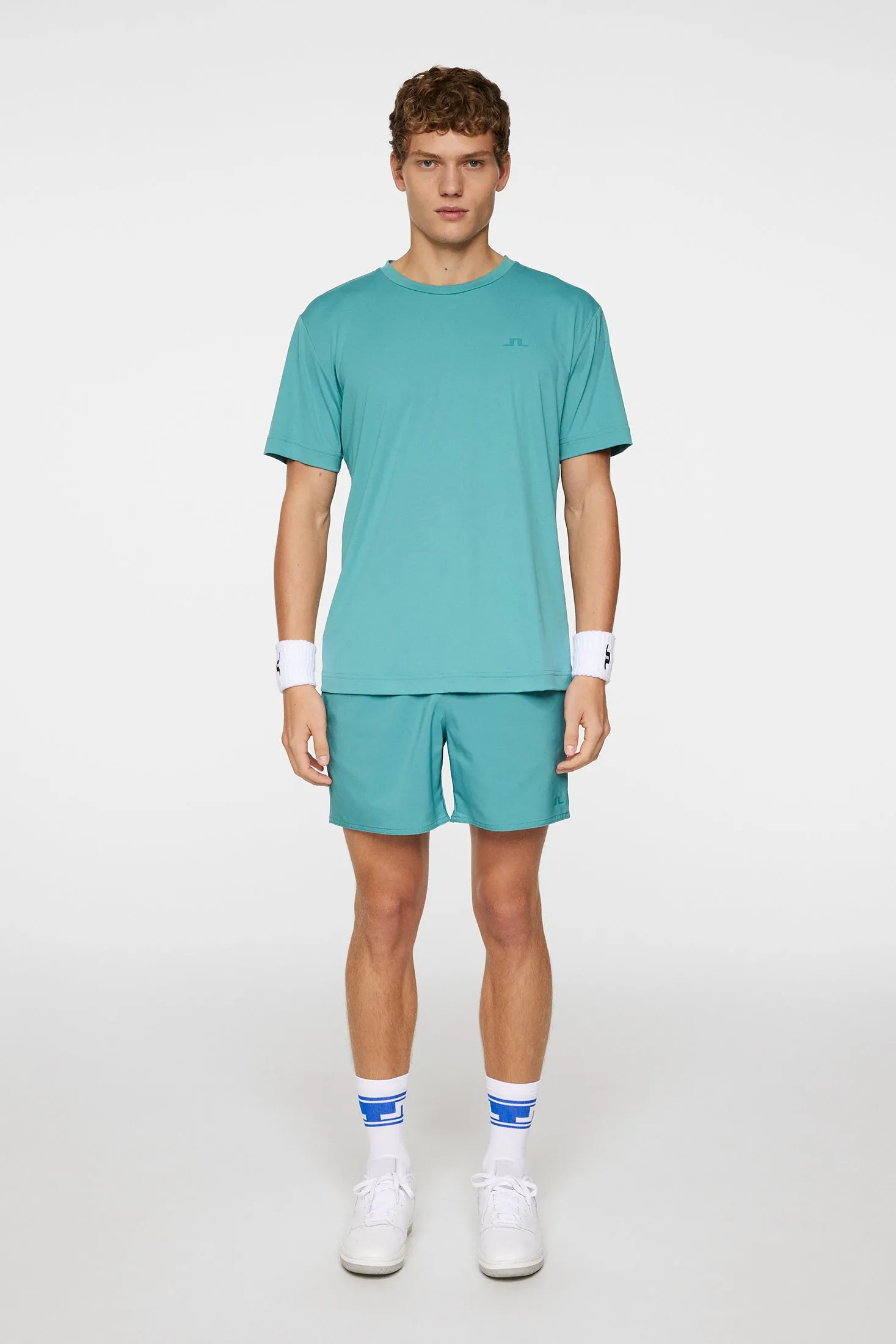 Ade T-shirt / Teal sold by J. Lindeberg product image thumbnail 4