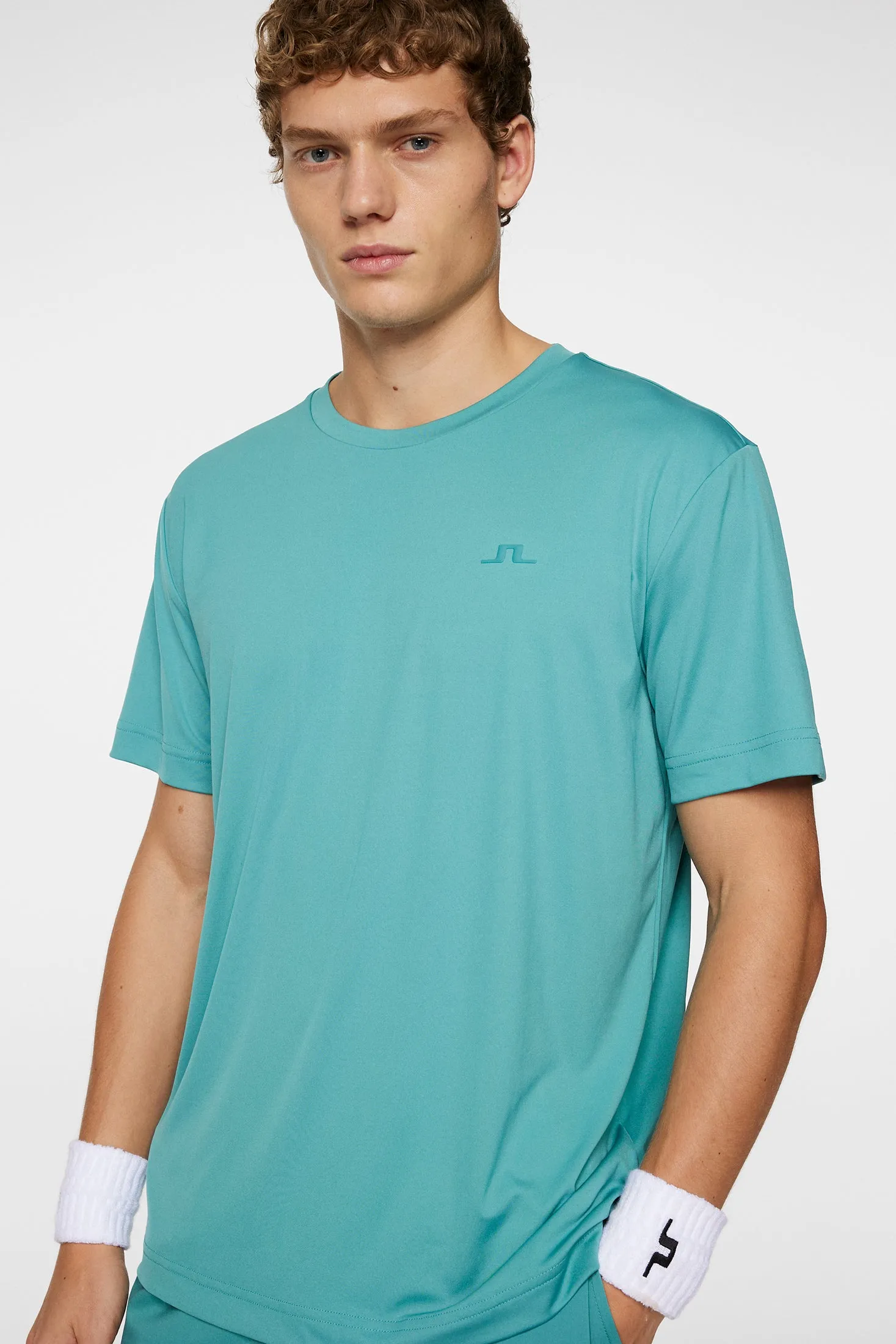Ade T-shirt / Teal sold by J. Lindeberg product image thumbnail 5
