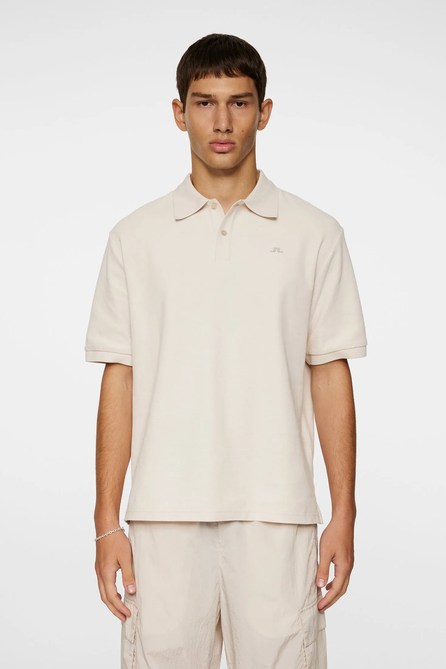 Trond Polo Pique / Moonbeam sold by J. Lindeberg product image thumbnail 3