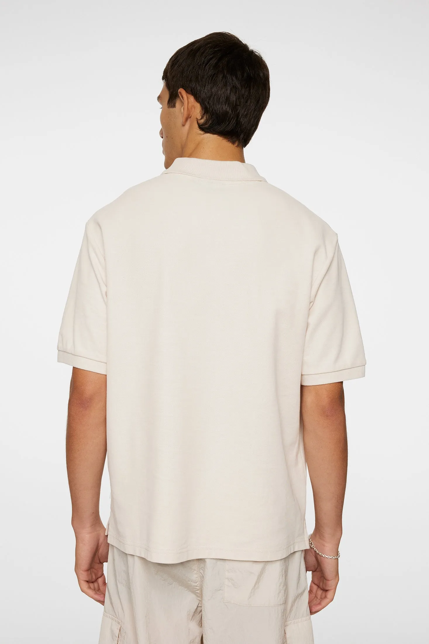 Trond Polo Pique / Moonbeam sold by J. Lindeberg product image thumbnail 4