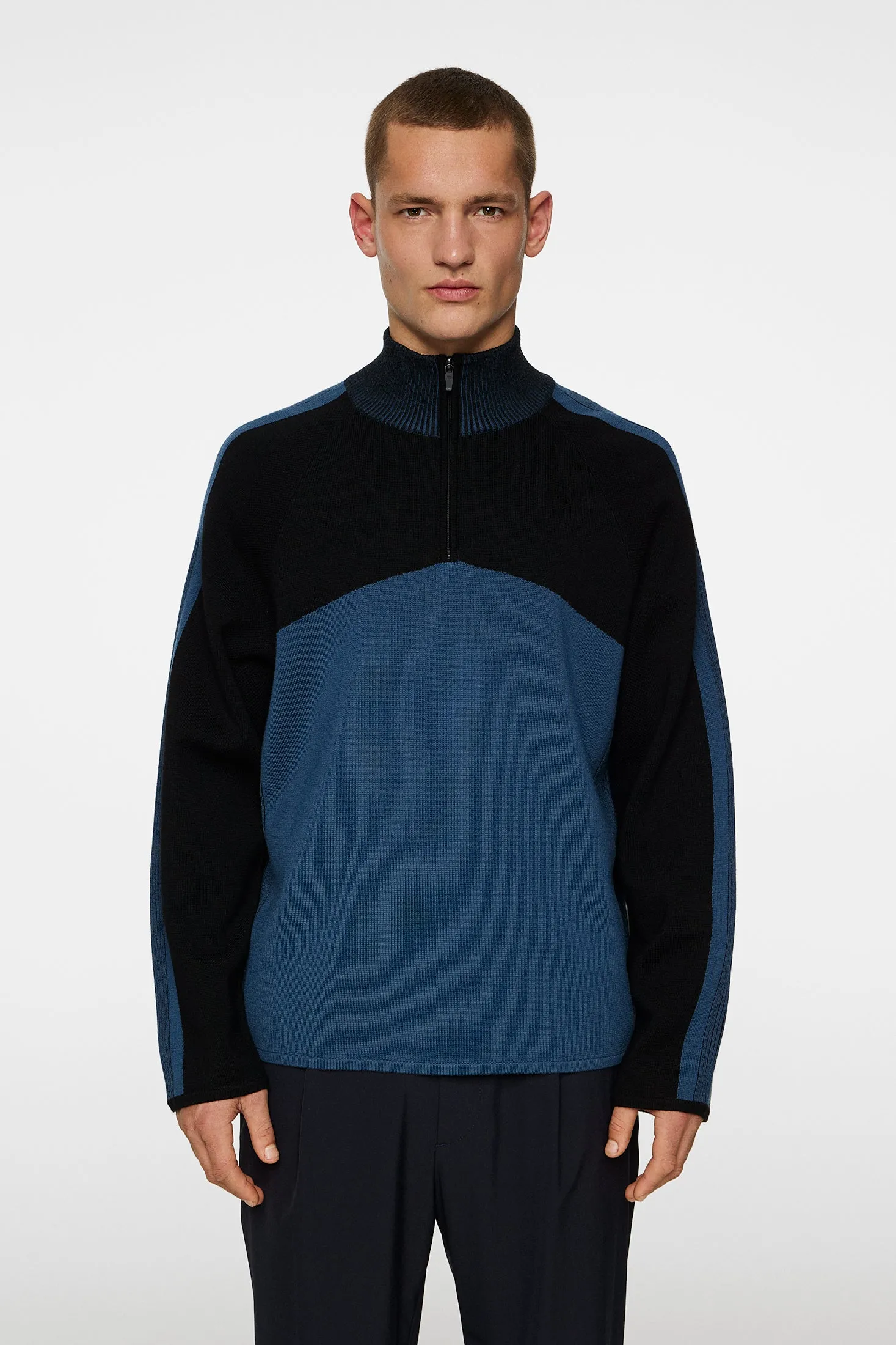 Tim Tech Knit Quarter Zip / Key Largo sold by J. Lindeberg product image thumbnail 3