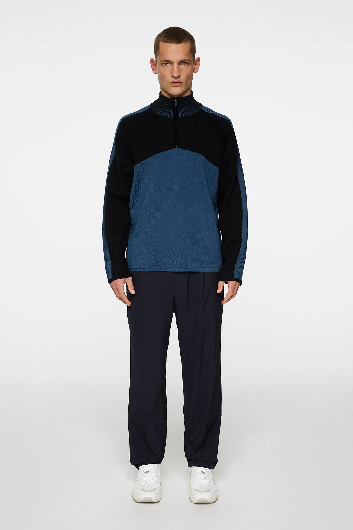 Tim Tech Knit Quarter Zip / Key Largo sold by J. Lindeberg product image thumbnail 5