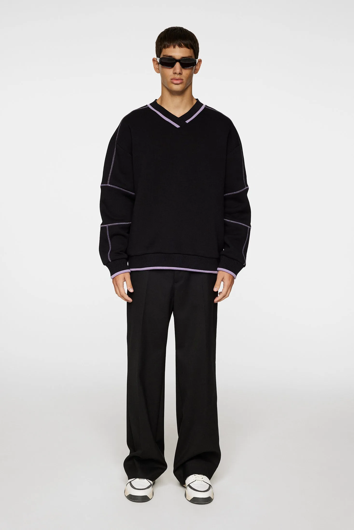 Nick Team Jersey Sweater / Black sold by J. Lindeberg product image thumbnail 5