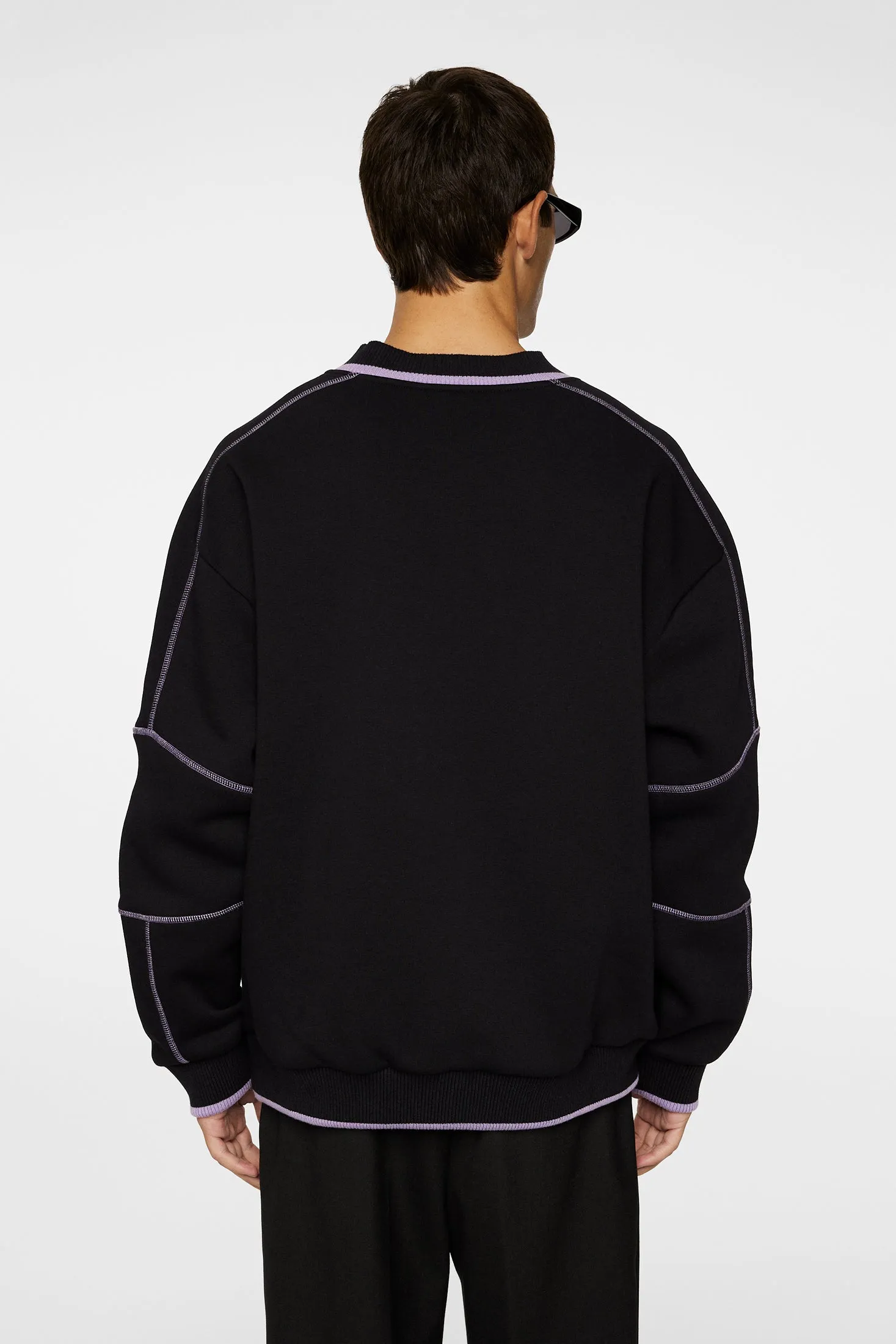 Nick Team Jersey Sweater / Black sold by J. Lindeberg product image thumbnail 4
