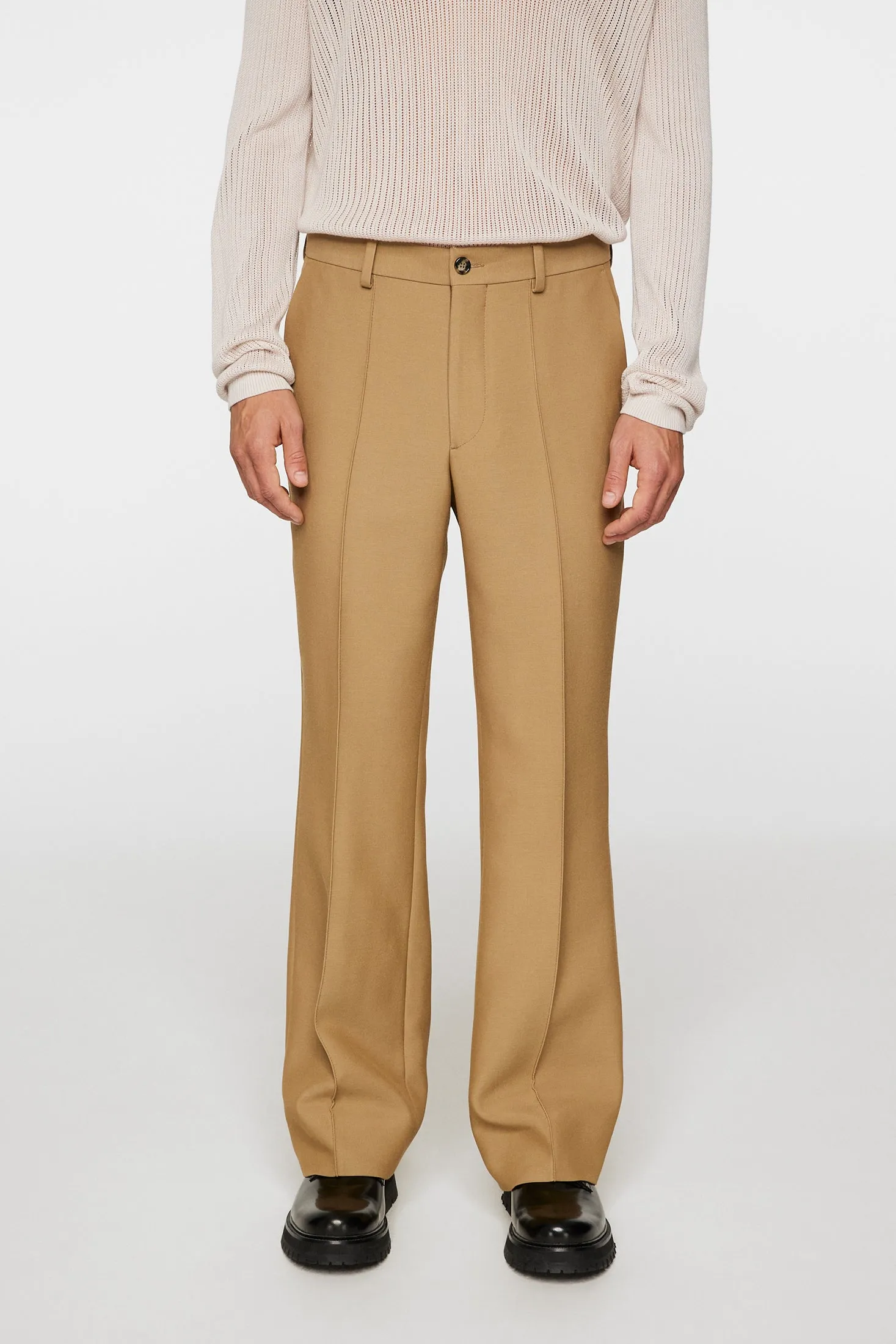 Gomor Pintuck Pants / Tiger Brown sold by J. Lindeberg product image thumbnail 2