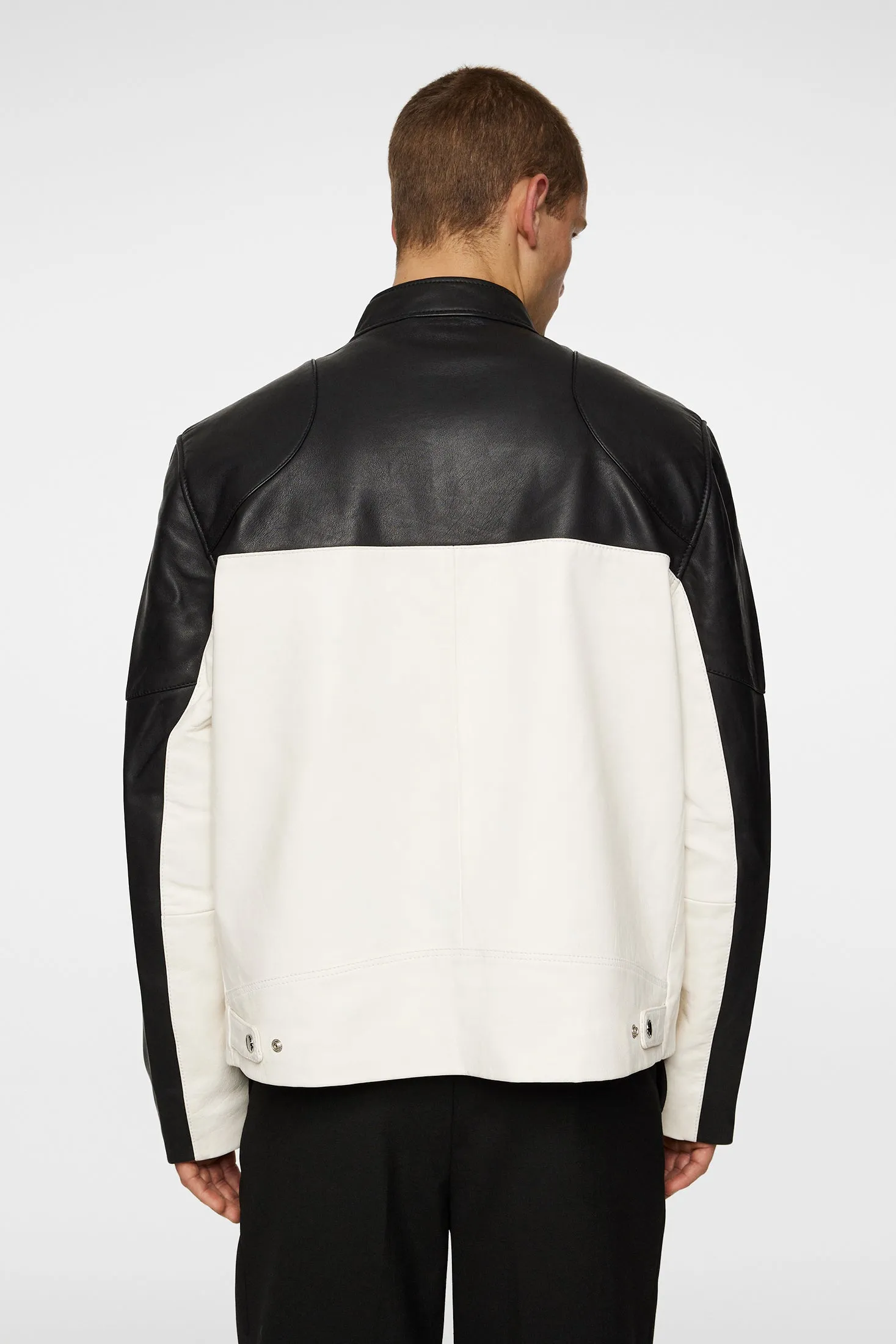 Tatum Biker Jacket / Black sold by J. Lindeberg product image thumbnail 4