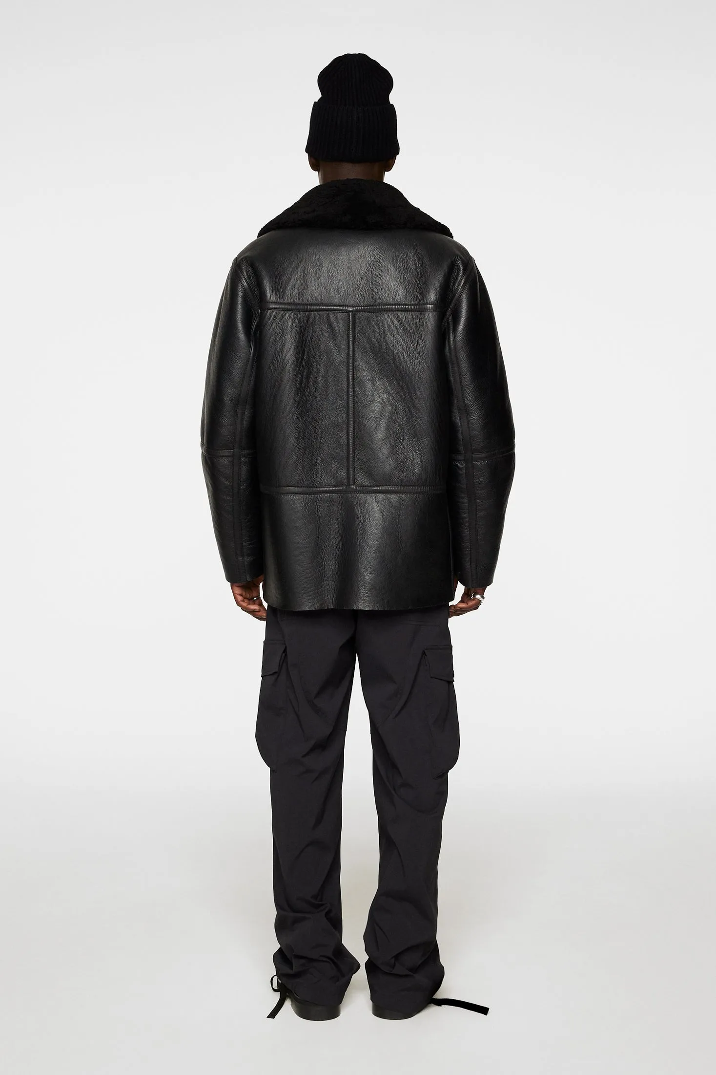 Sutton Shearling Jacket / Black sold by J. Lindeberg product image thumbnail 3