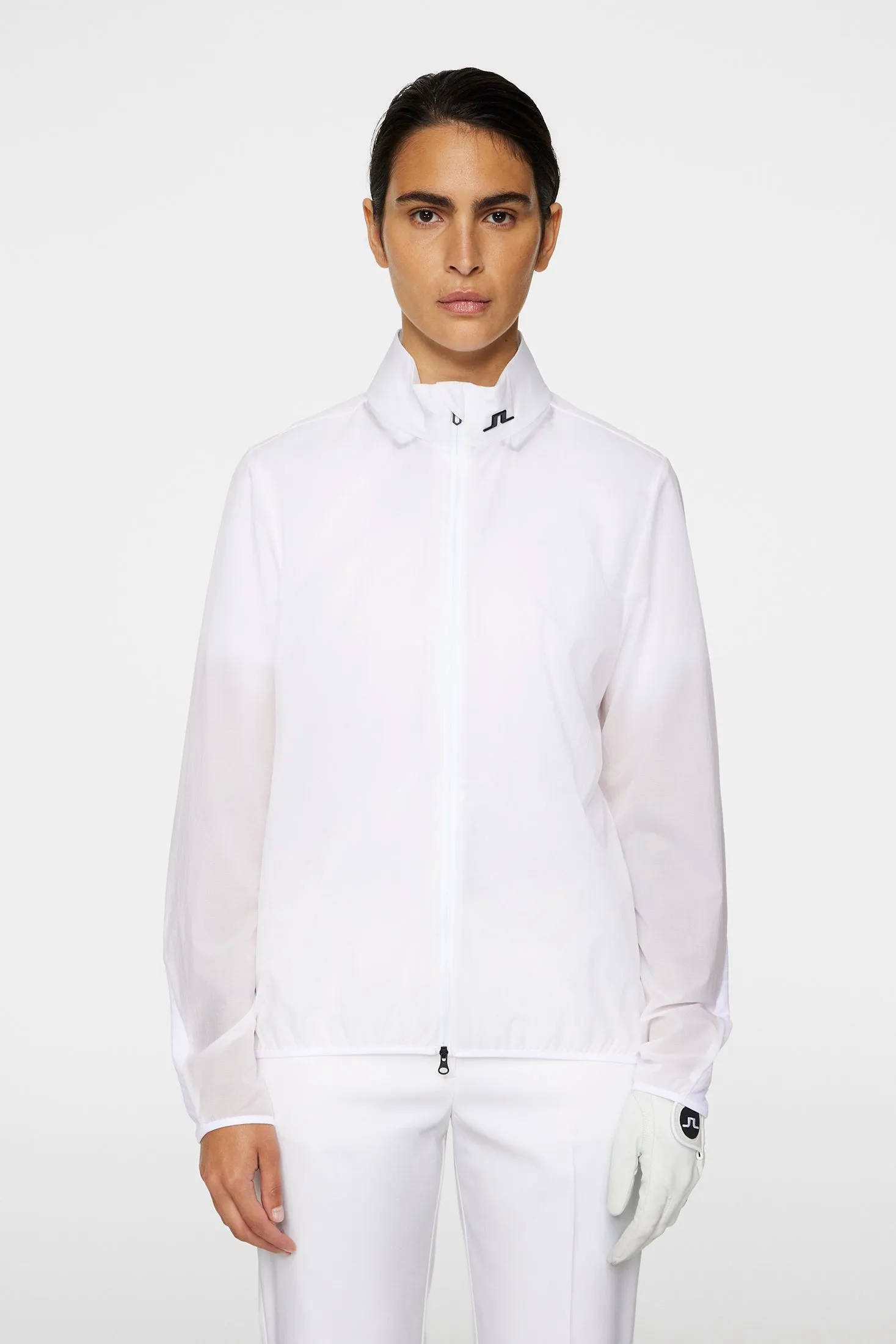 Giulia Wind Jacket / White sold by J. Lindeberg product image thumbnail 3