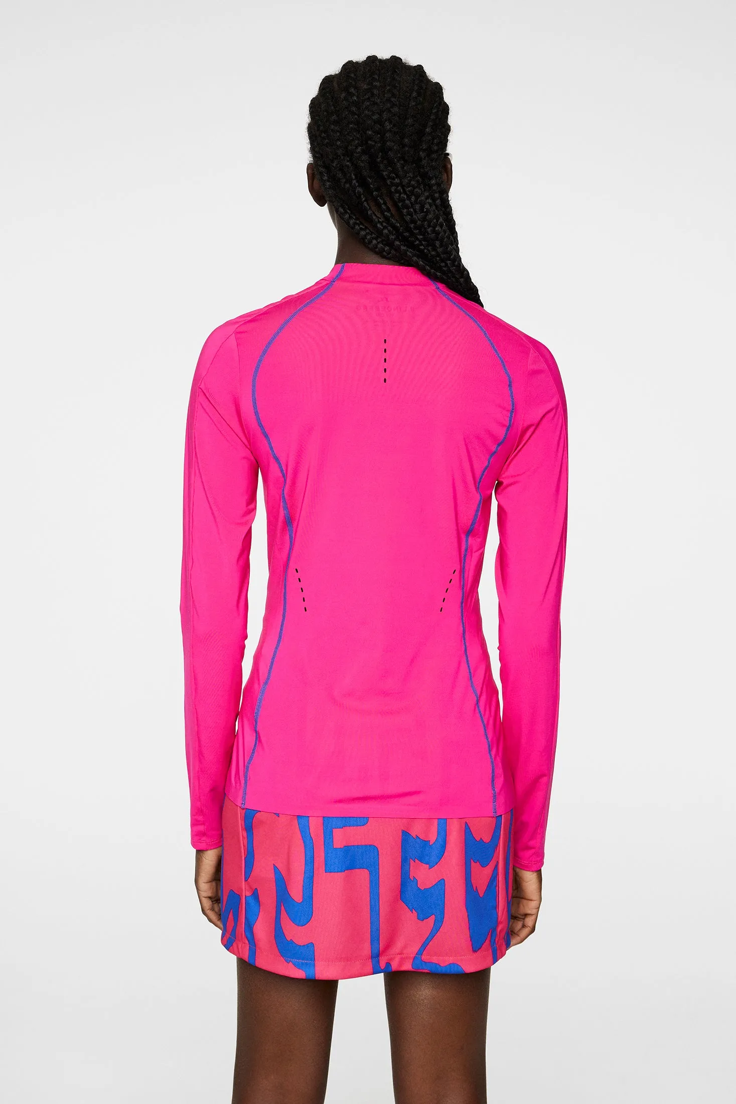 Allien Long Sleeve Top / Pink Peacock sold by J. Lindeberg product image thumbnail 3