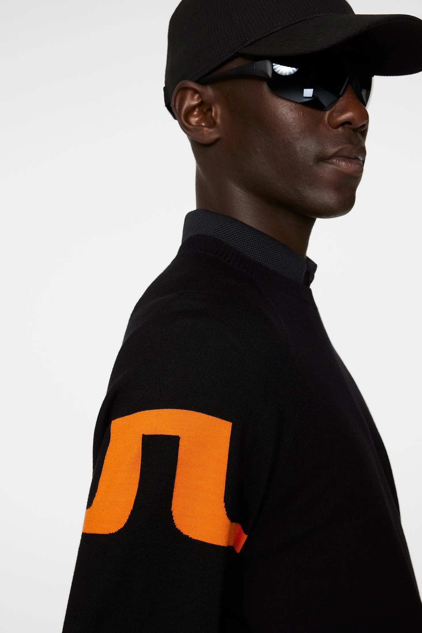 Gusten Knitted Sweater / Black sold by J. Lindeberg product image thumbnail 5