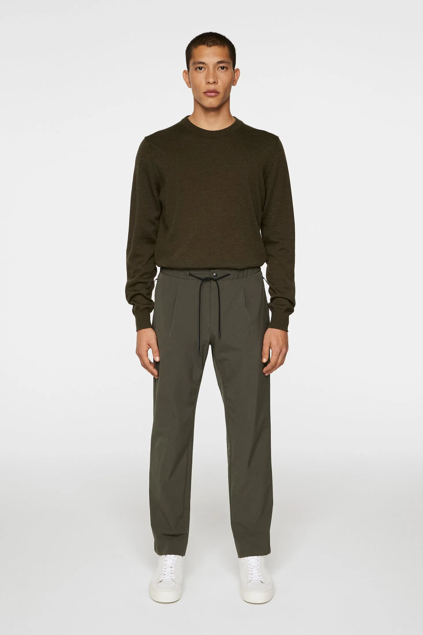Jin DS Pleated Pants / Forest Green sold by J. Lindeberg product image thumbnail 4