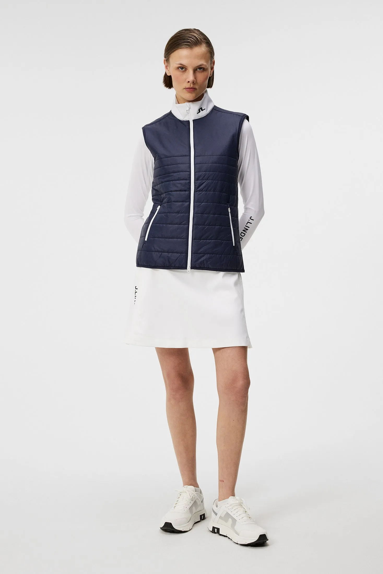 Martina Quilt Hybrid Vest / JL Navy sold by J. Lindeberg product image thumbnail 5