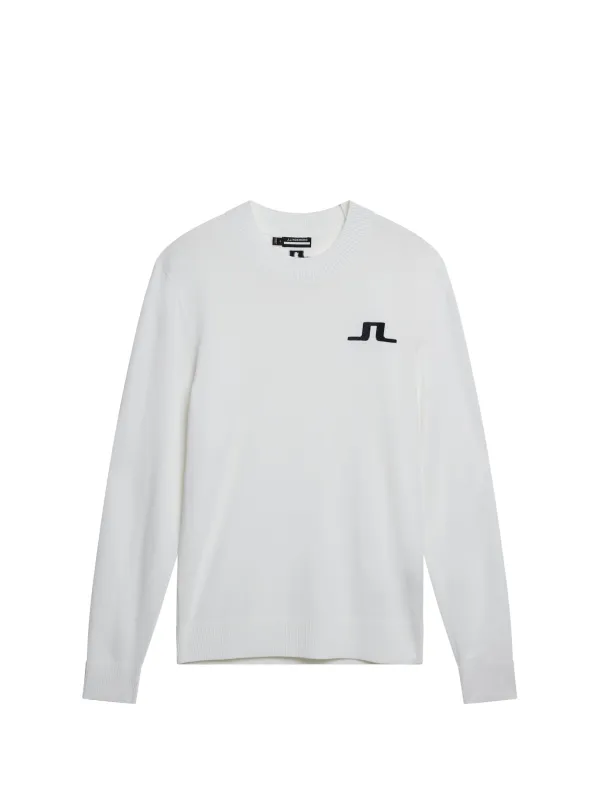 Gus Knitted Sweater / White sold by J. Lindeberg