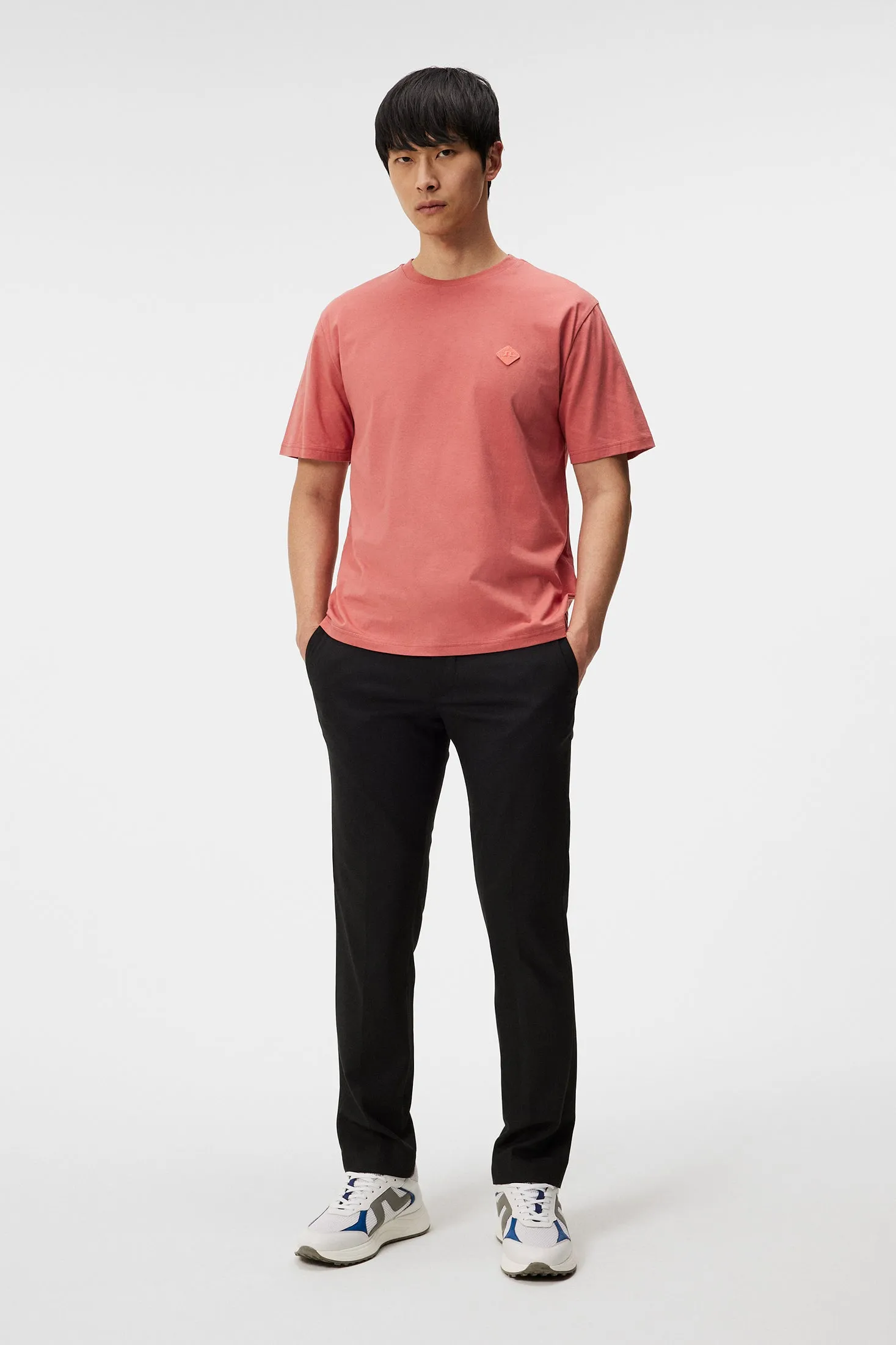 Hale Logo Patch T-Shirt / Dusty Cedar sold by J. Lindeberg product image thumbnail 4