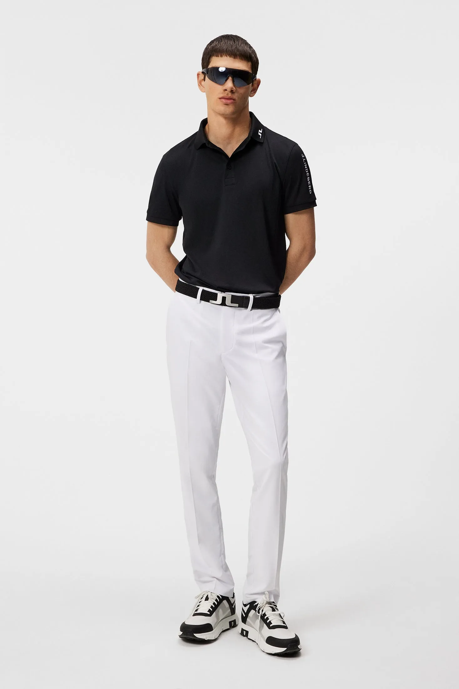 Tour Tech Reg Fit Golf Polo / Black sold by J. Lindeberg product image thumbnail 4