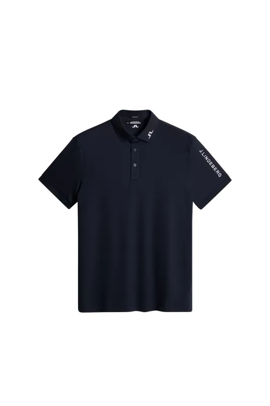 Tour Tech Reg Fit Golf Polo / JL Navy sold by J. Lindeberg