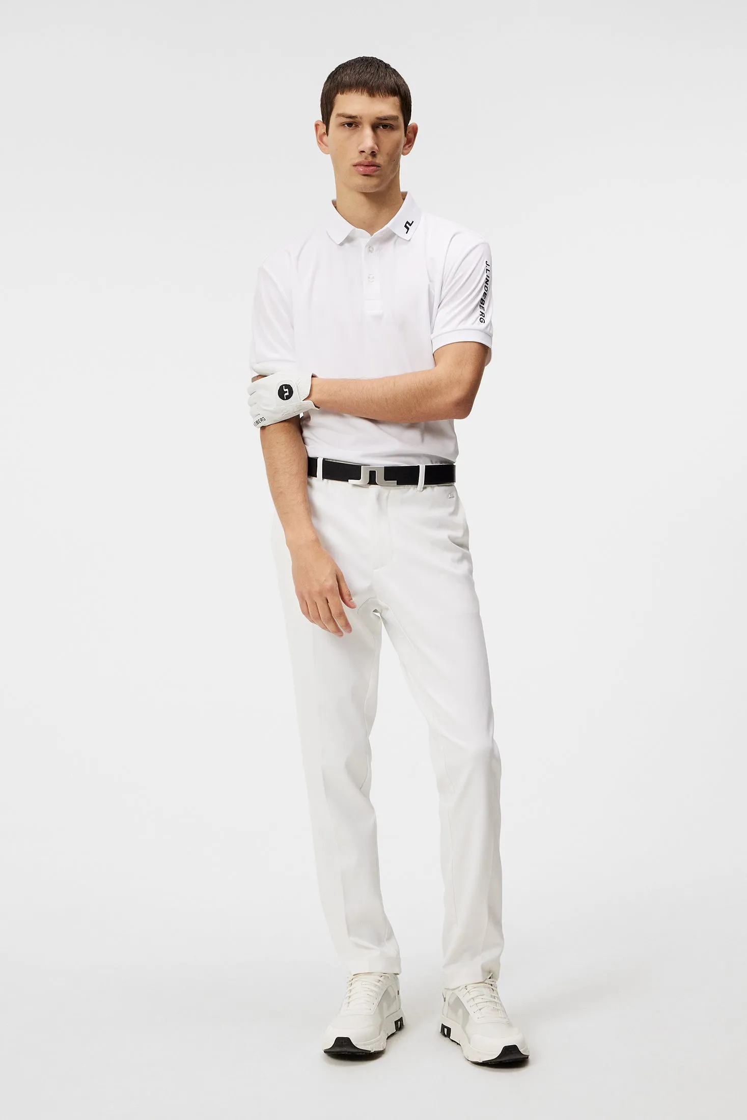 Tour Tech Reg Fit Golf Polo / White sold by J. Lindeberg product image thumbnail 4