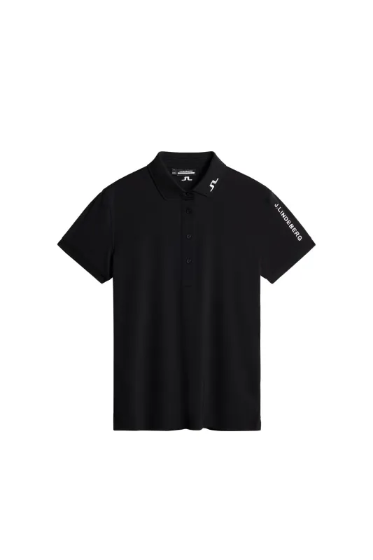 Tour Tech Golf Polo / Black sold by J. Lindeberg