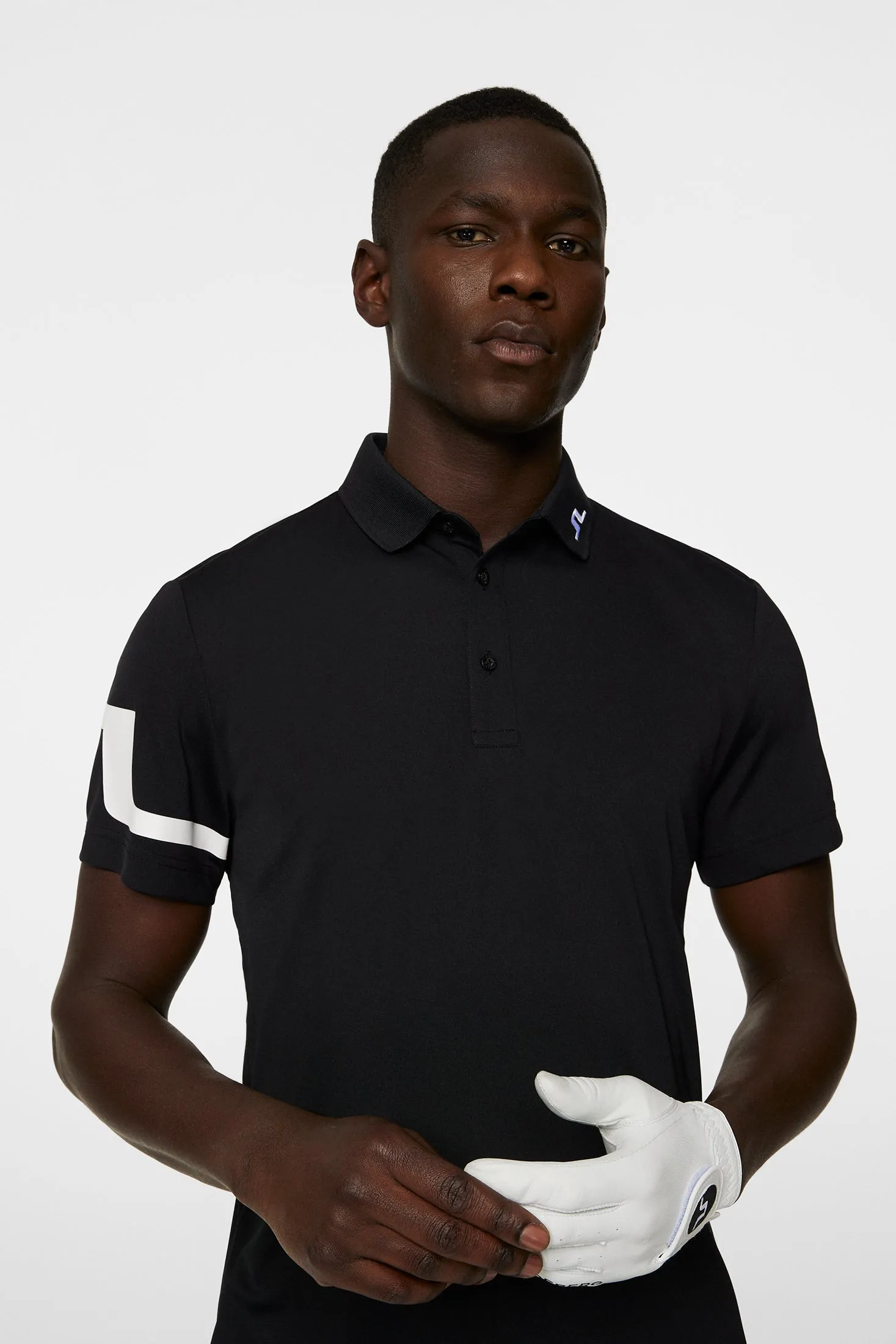Heath Regular Fit Golf Polo / Black sold by J. Lindeberg product image thumbnail 5