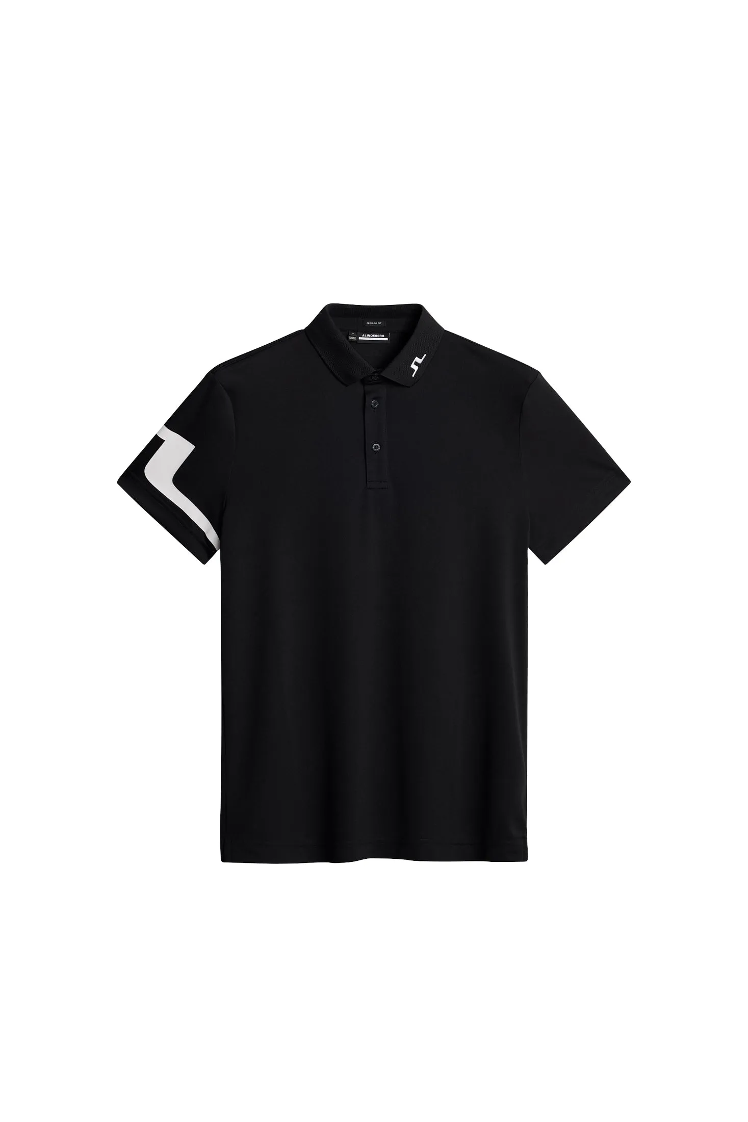 Heath Regular Fit Golf Polo / Black sold by J. Lindeberg
