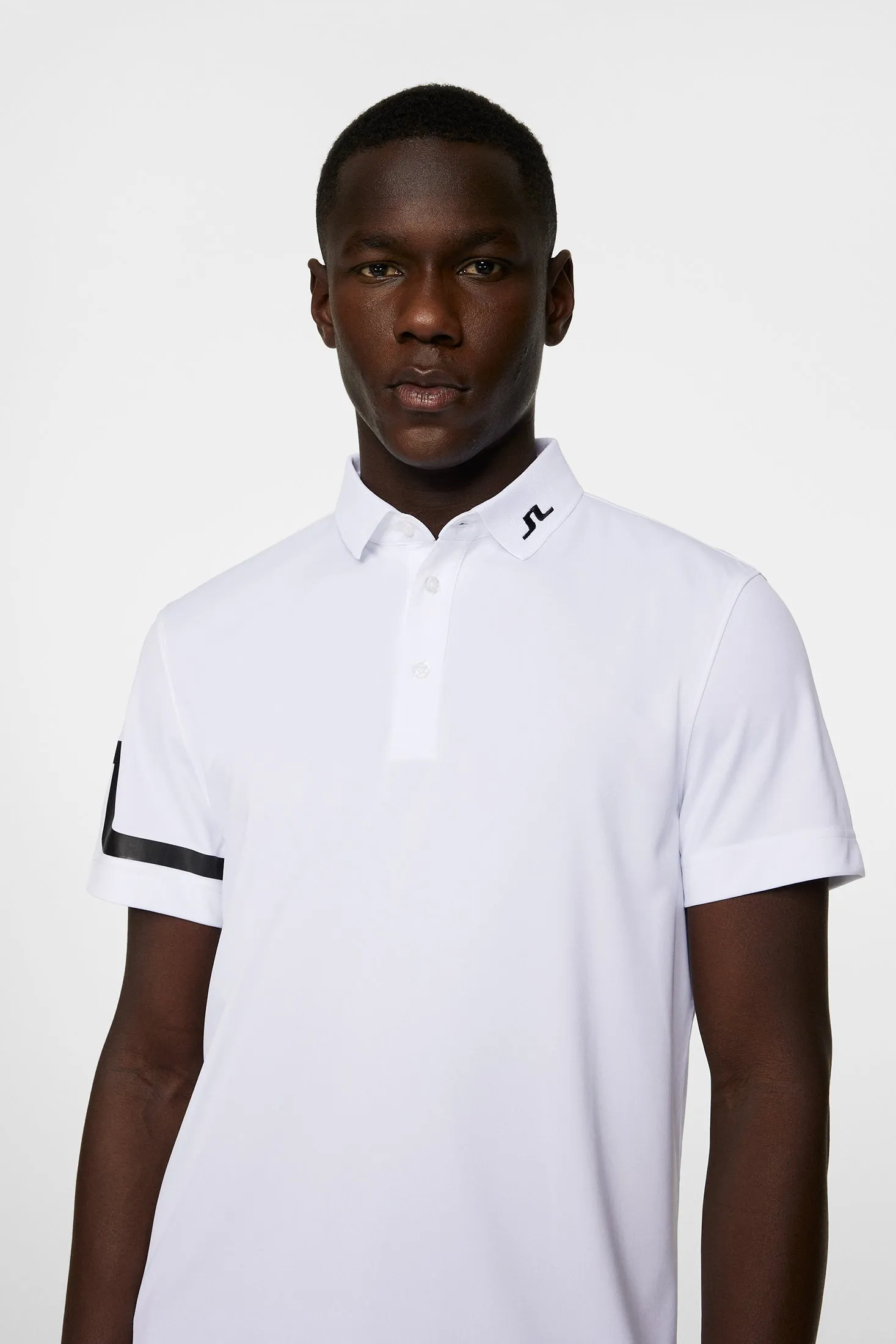 Heath Regular Fit Golf Polo / White sold by J. Lindeberg product image thumbnail 5