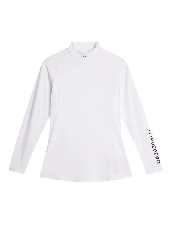 Asa Soft Compression Top / White made by J. Lindeberg
