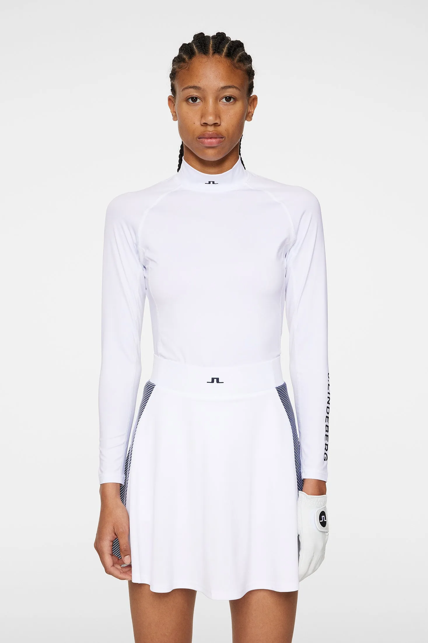 Asa Soft Compression Top / White sold by J. Lindeberg product image thumbnail 3
