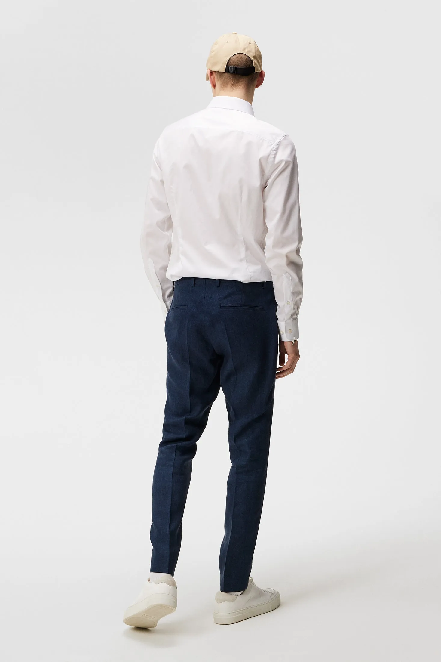 Non-iron Twill Superslim Shirt / White sold by J. Lindeberg product image thumbnail 3