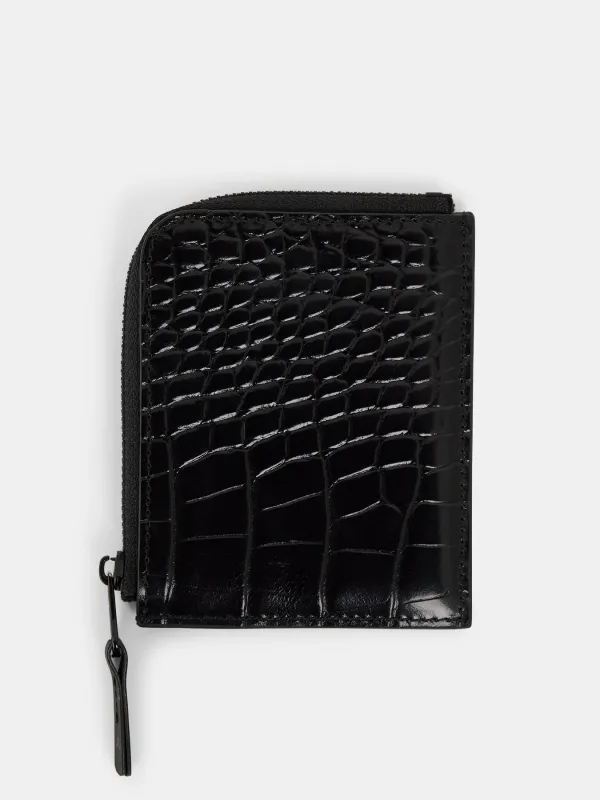 Croc Wallet / Black sold by J. Lindeberg