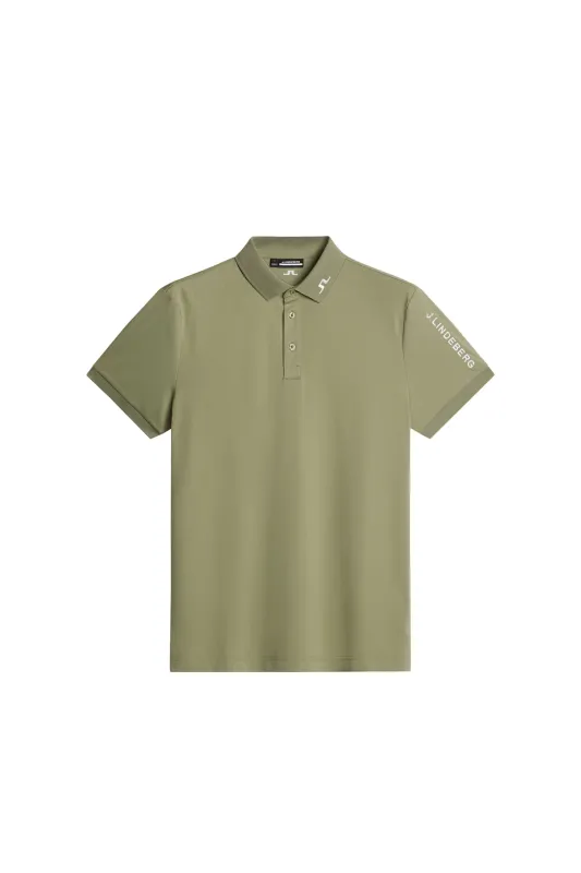 Tour Tech Polo / Oil Green sold by J. Lindeberg
