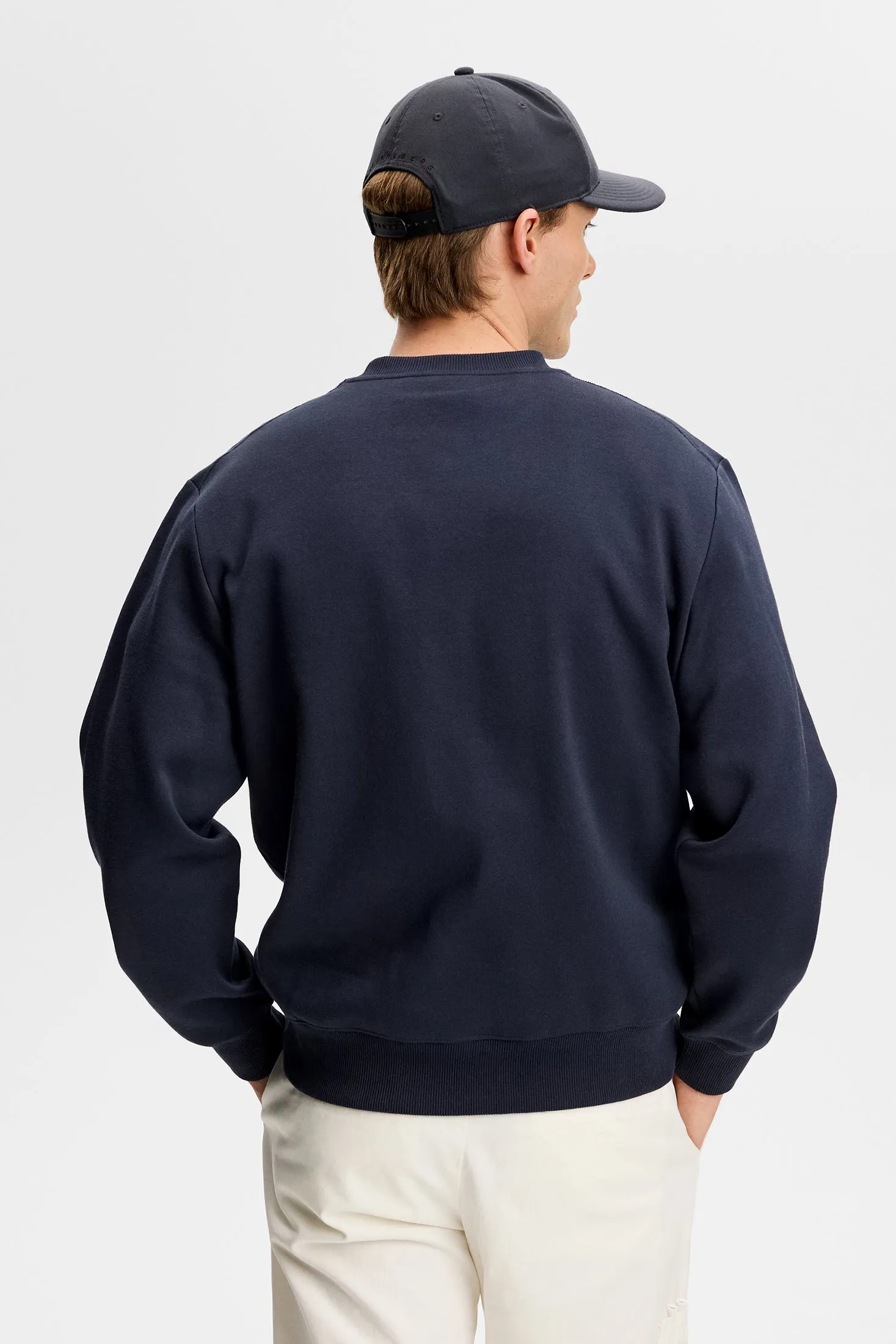 Alpha Crew Neck / JL Navy sold by J. Lindeberg product image thumbnail 4